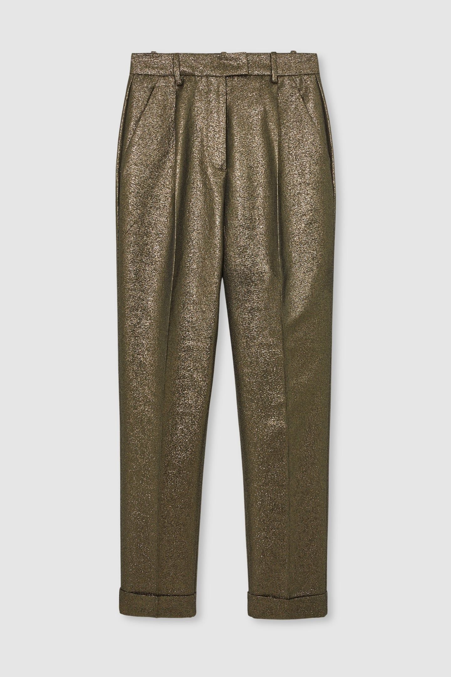 SPARKLE TAPER TROUSER GOLD 7