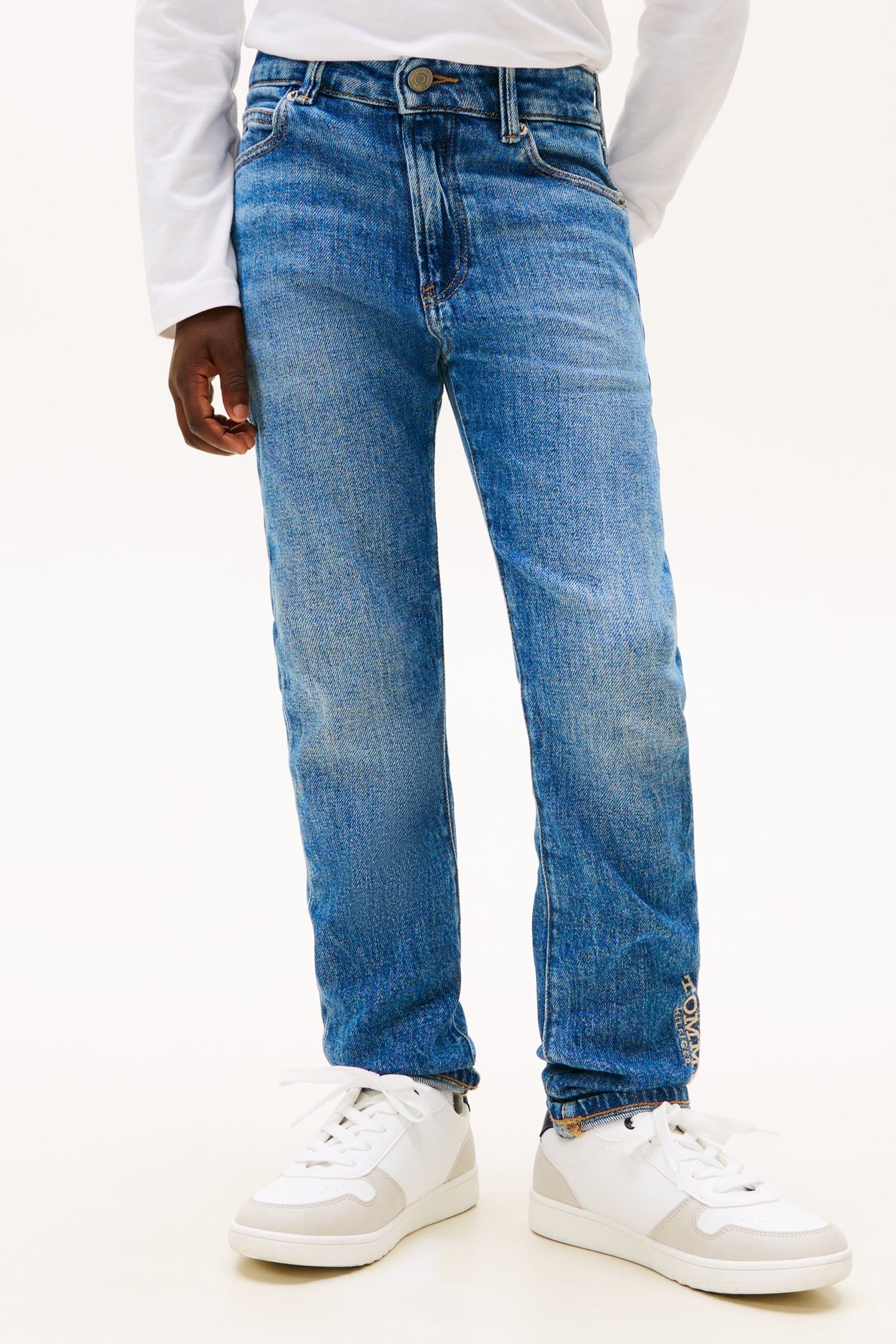 BOYS STRAIGHT DENIM PANTS DENIM MEDIUM VINTAGE 1
