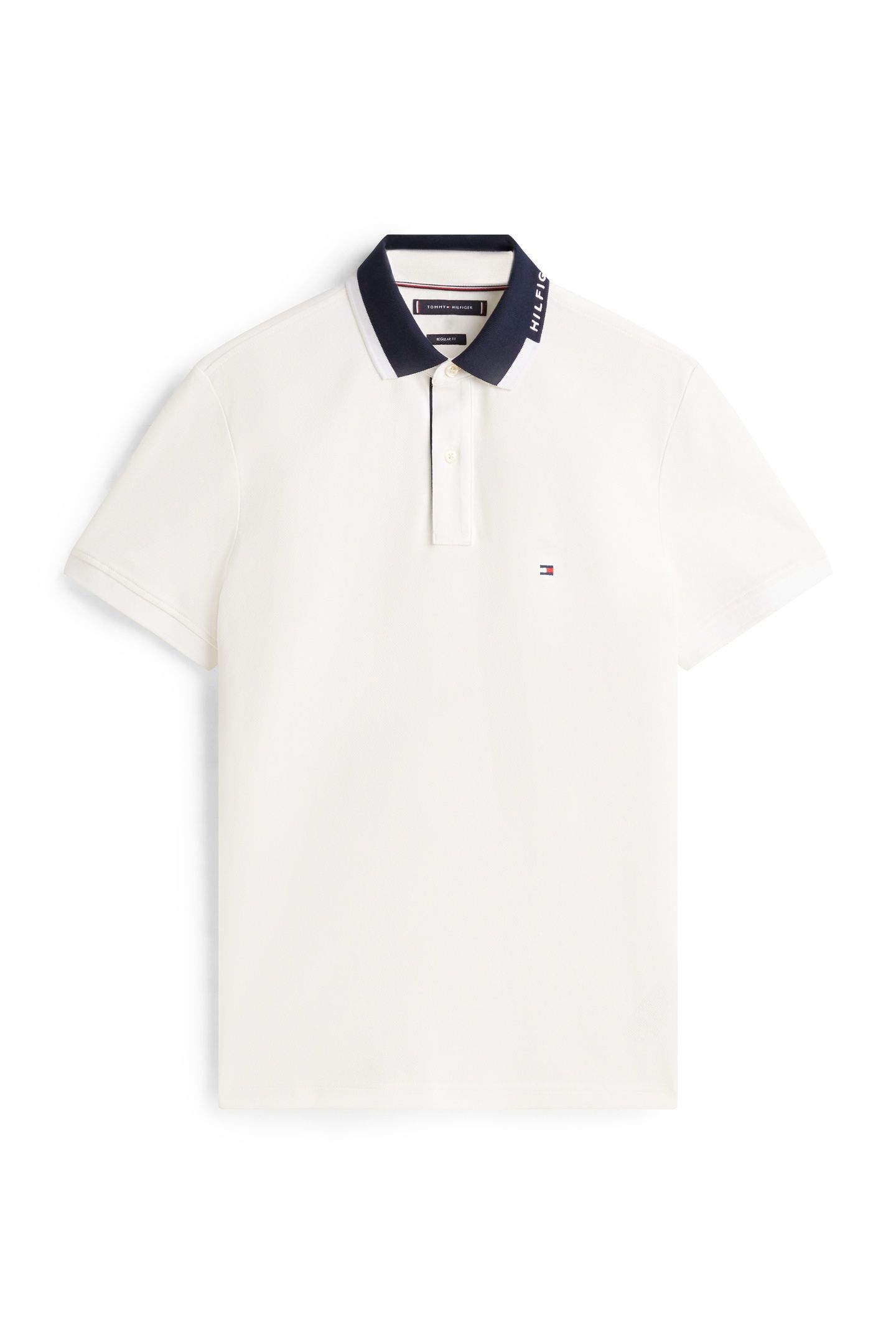 PIQUE GRAFIC COLLAR POLO ECRU 5