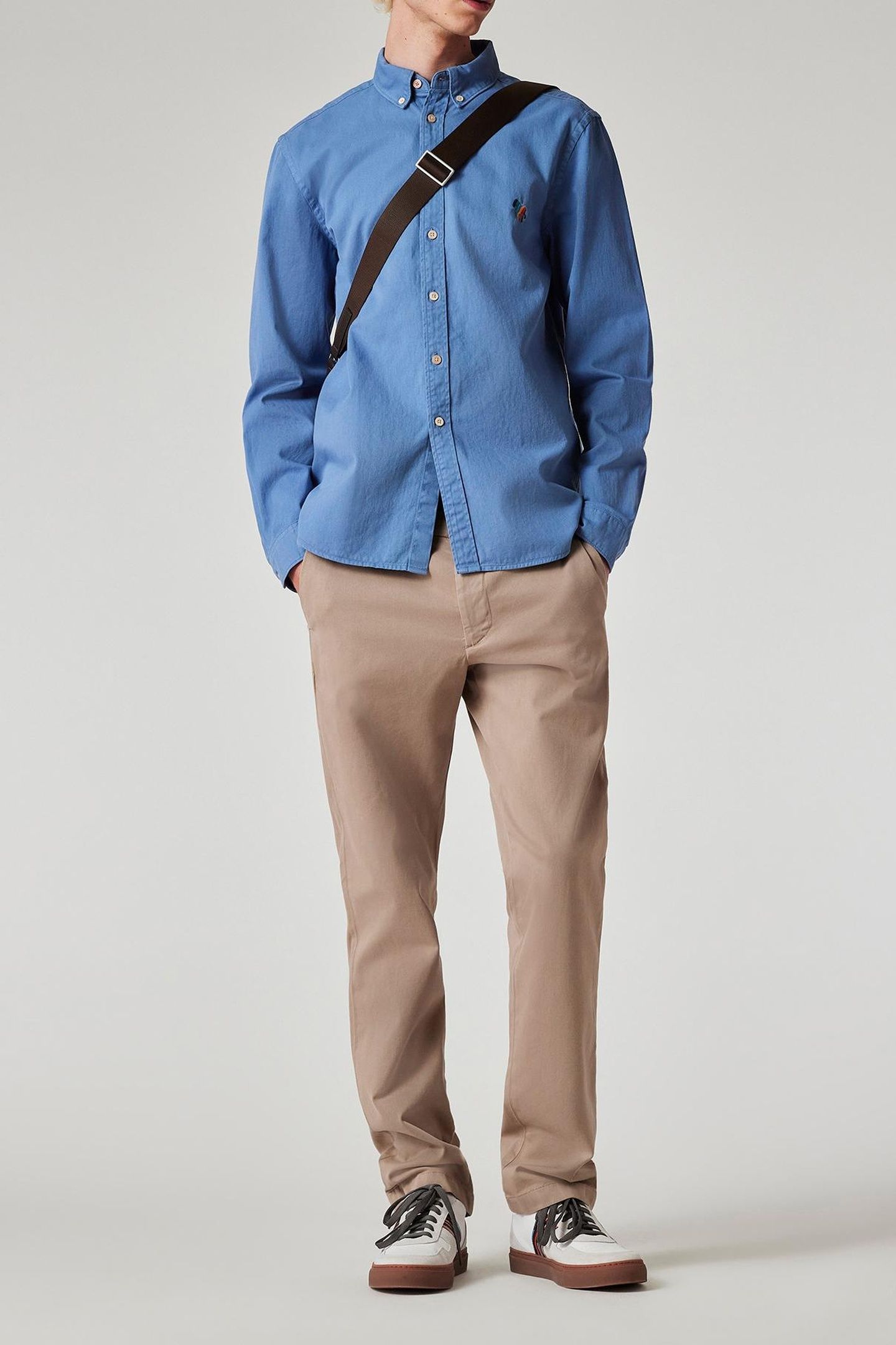 MID FIT CLEAN CHINO TAN 2
