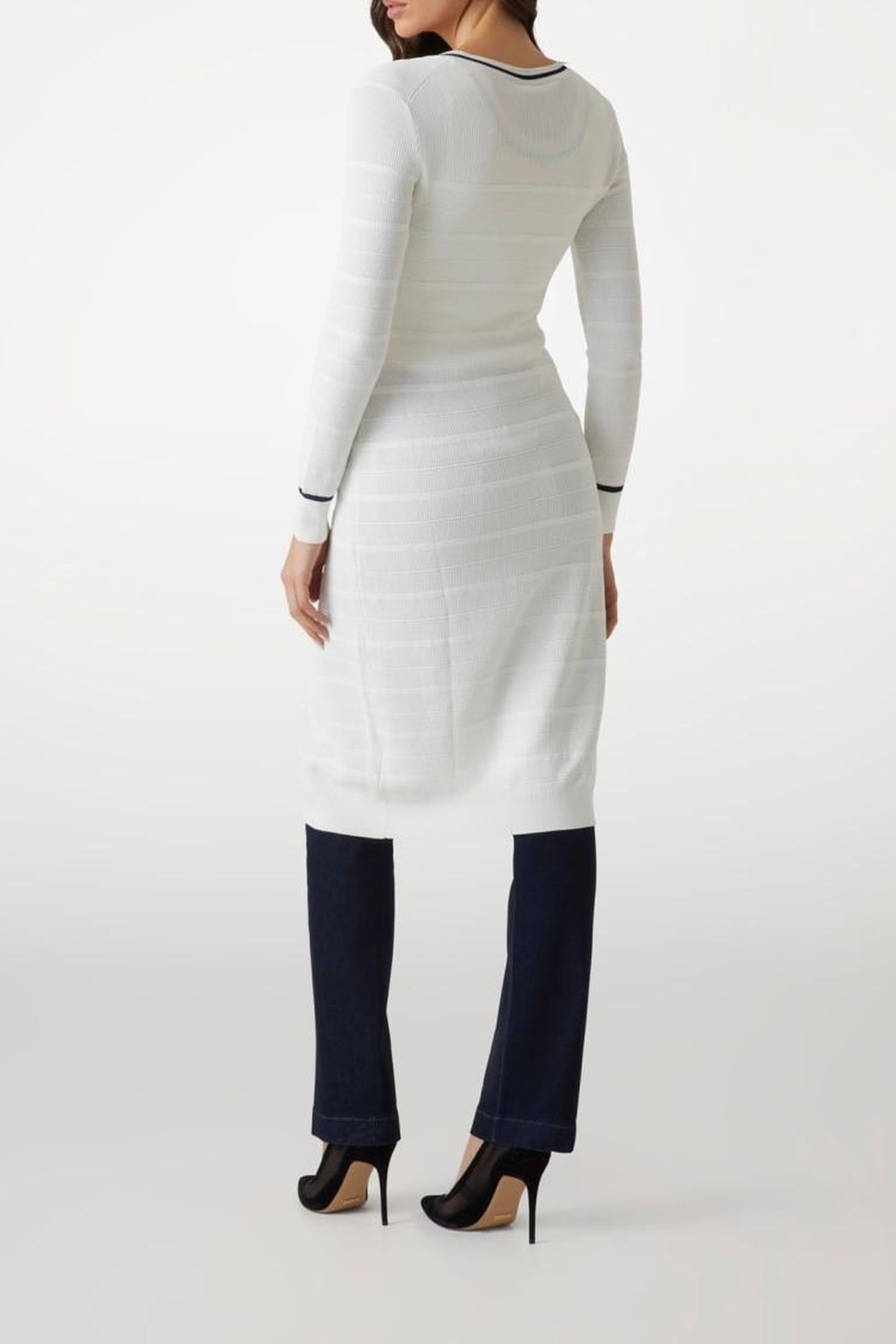 MARCIANO BY GUESS ADA LONG CARDI SWEATER MACADAMIA 2