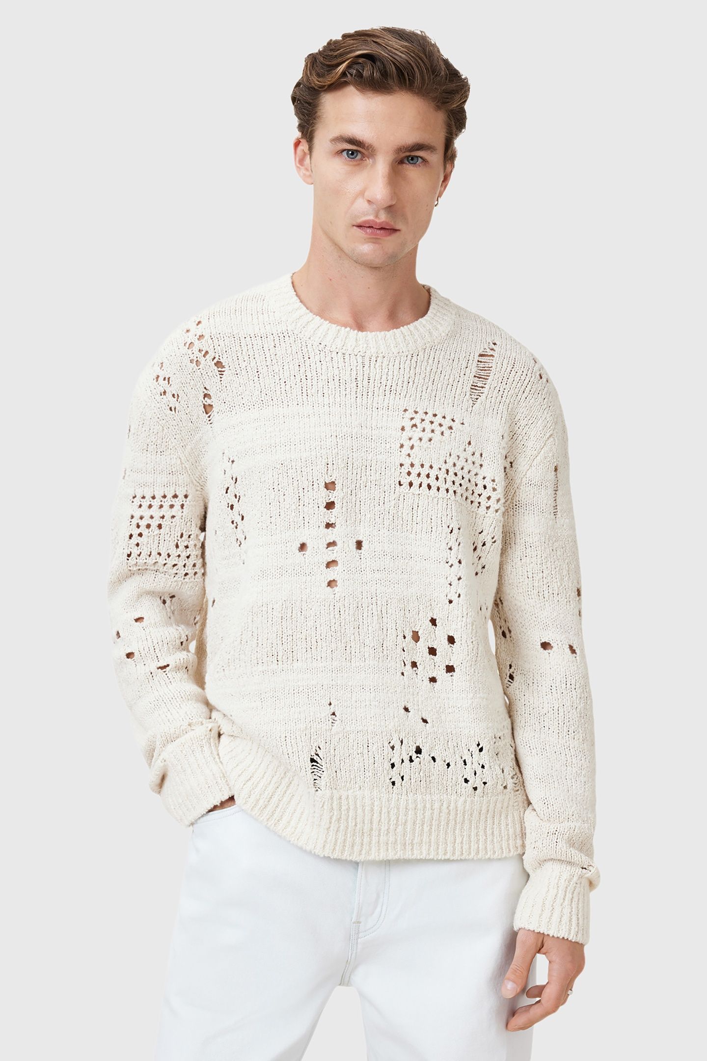 HARVEY CREW ECRU WHITE 1