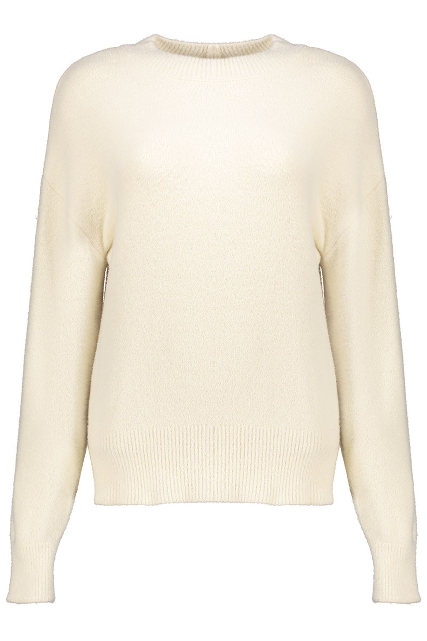 PULLOVER FLUFFY OFF-WHITE 1