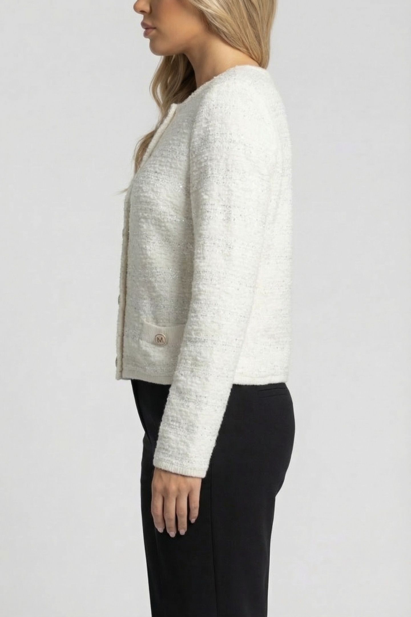 MARCIANO BY GUESS AMELIA CARDI SWEATER MACADAMIA 4