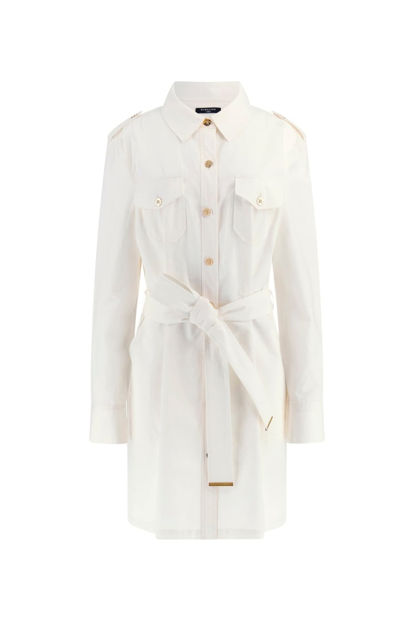 MARCIANO BY GUESS PAT SAFARI DRESS SANDY SHORE 4