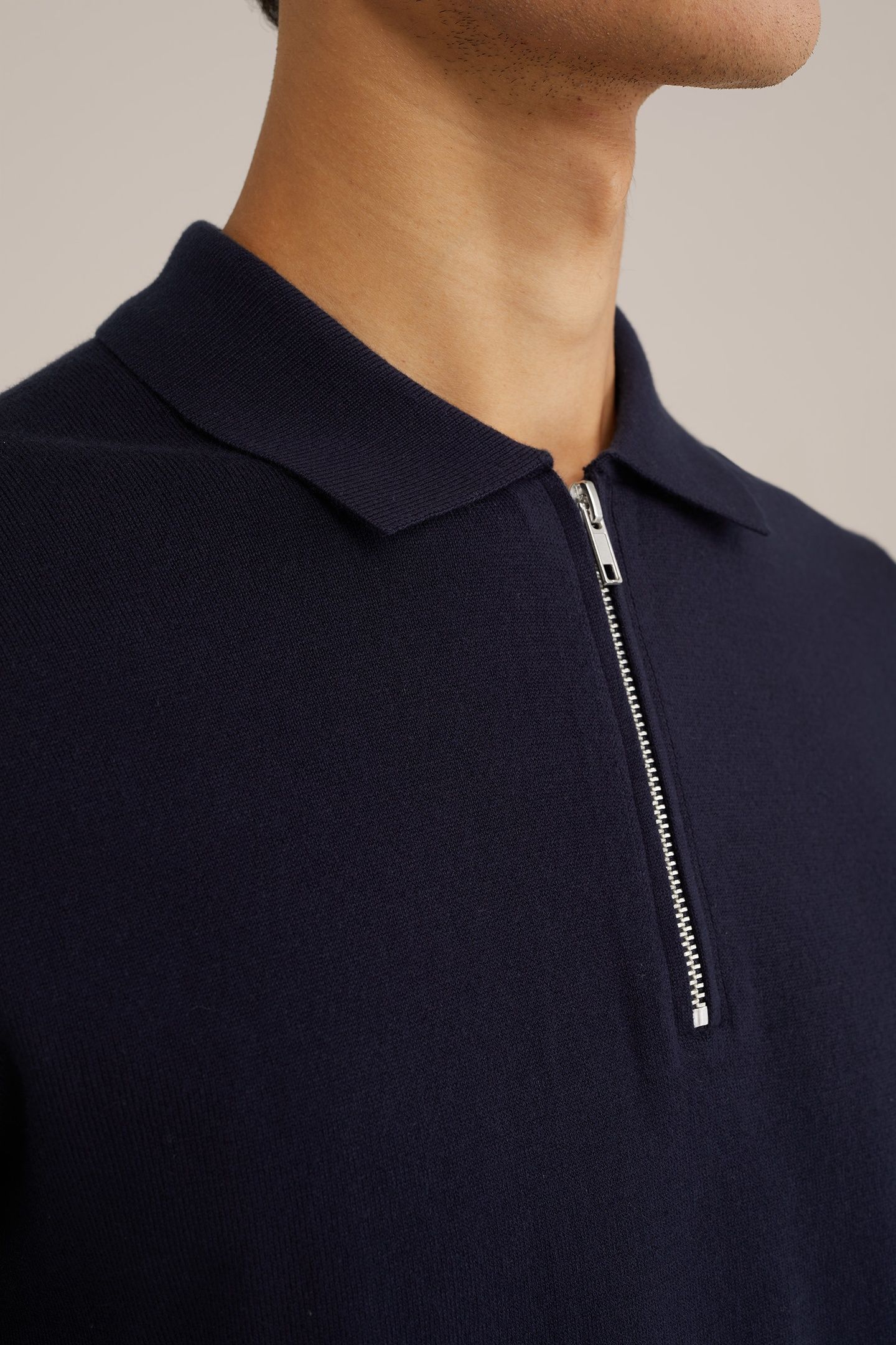 HALFWAY ZIPPER DARK BLUE 5