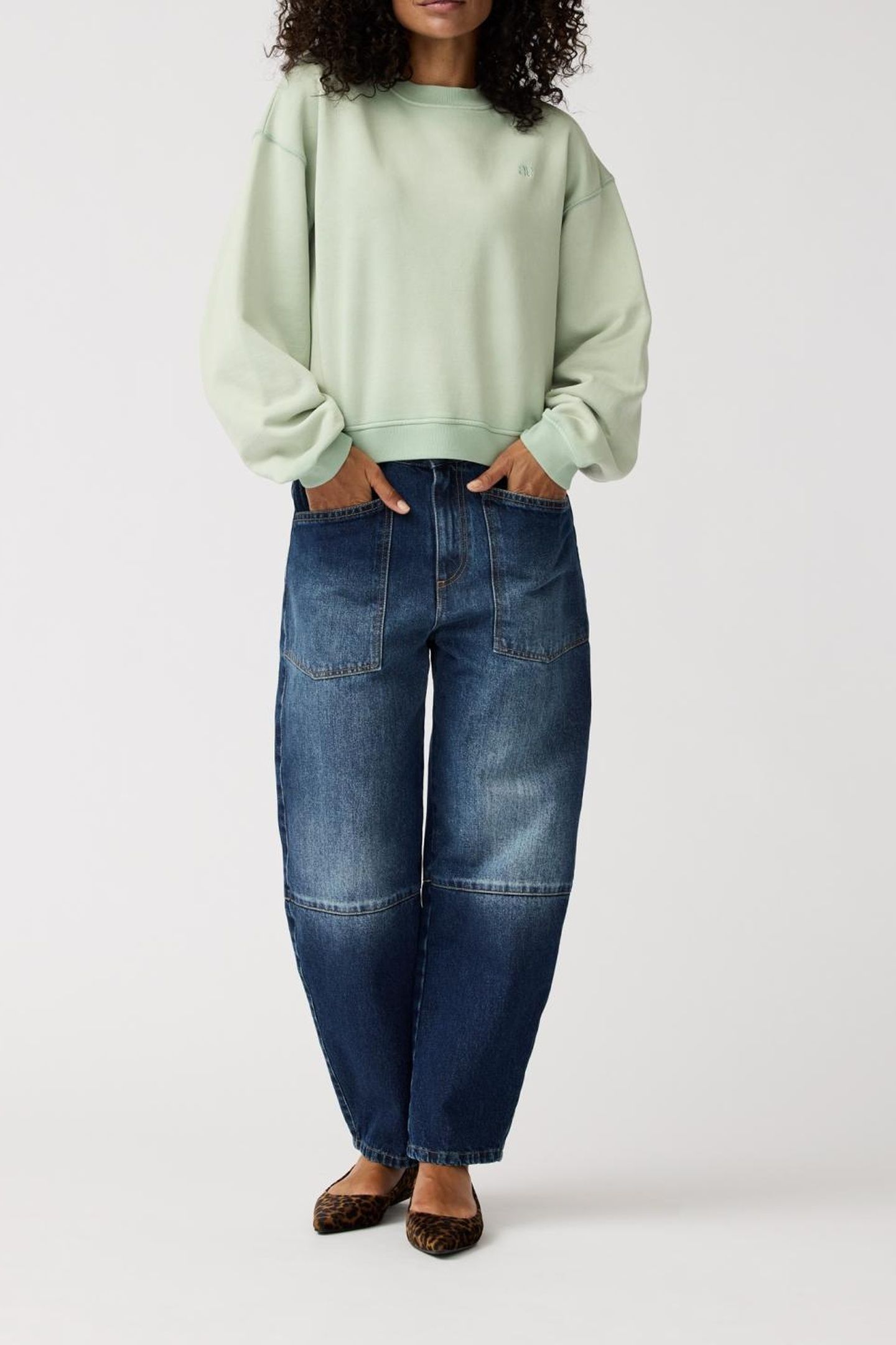 ISLA SWEATER DARK SAGE 1