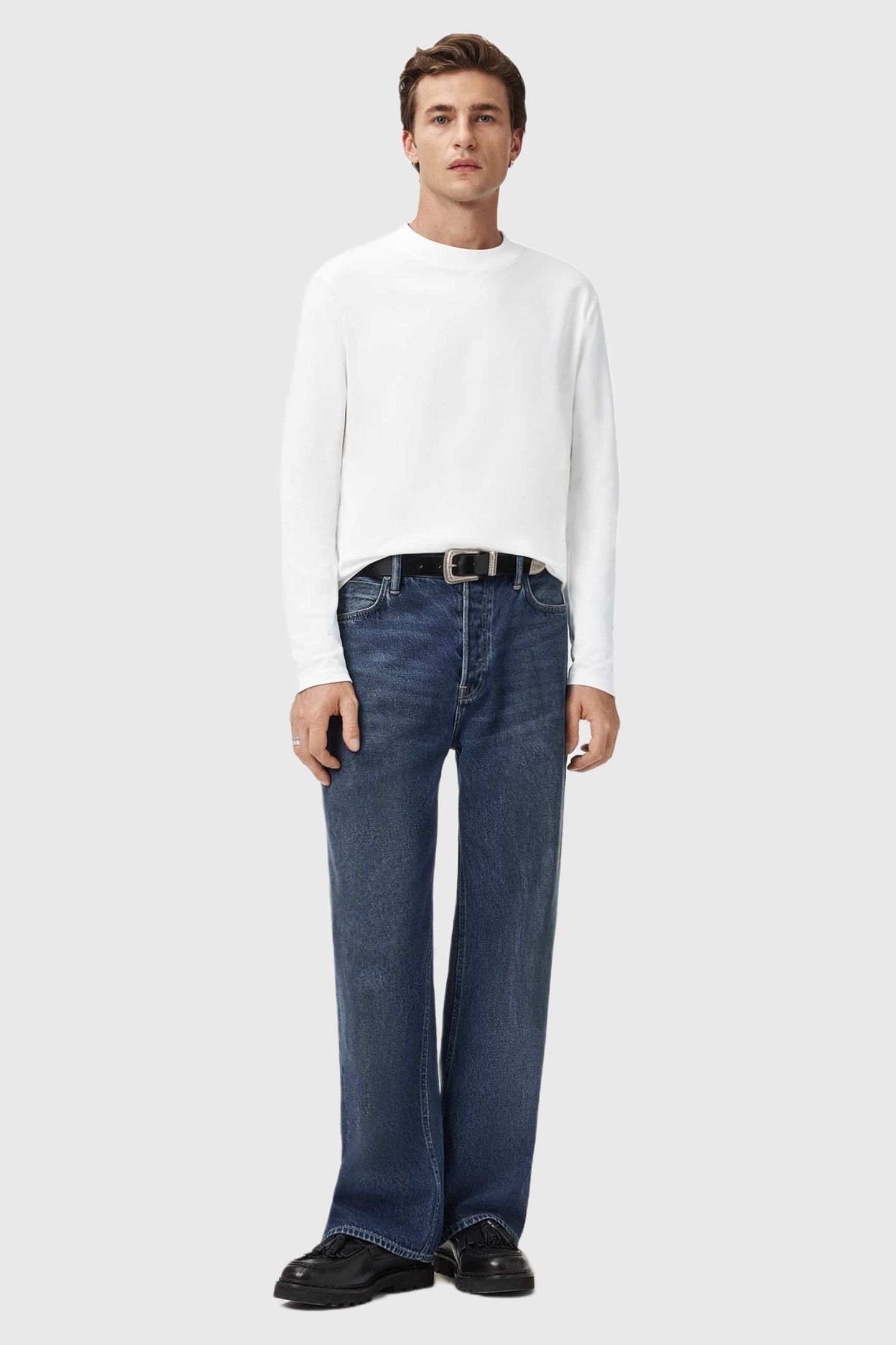 NERO LS CREW CHALK WHITE 3