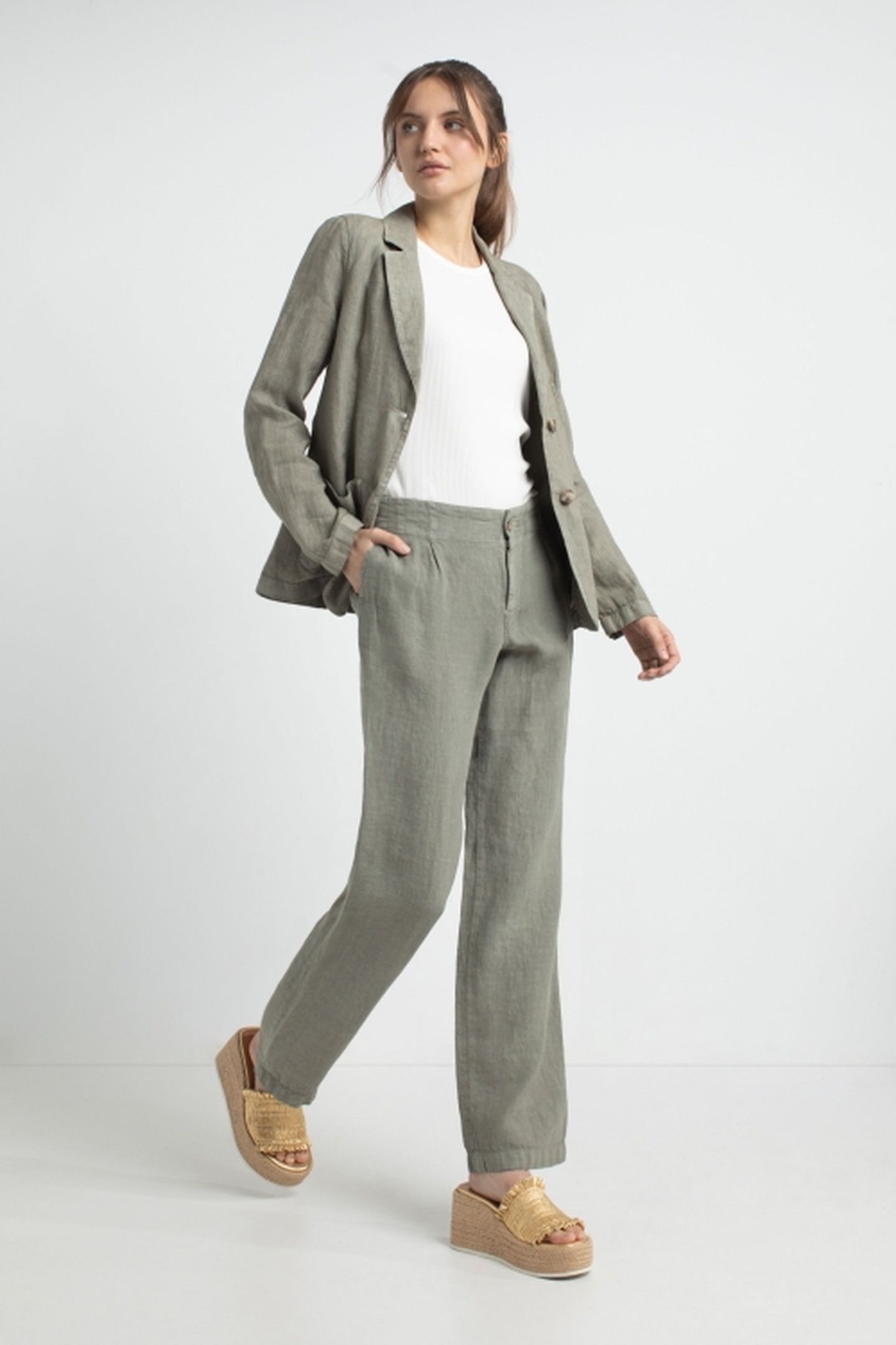 JORRIT BLAZER LIGHT OLIVE 3