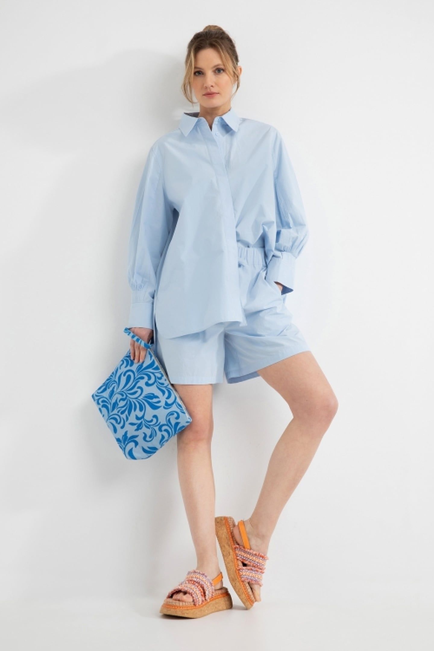 DENNIS SHORTS LIGHT BLUE 3