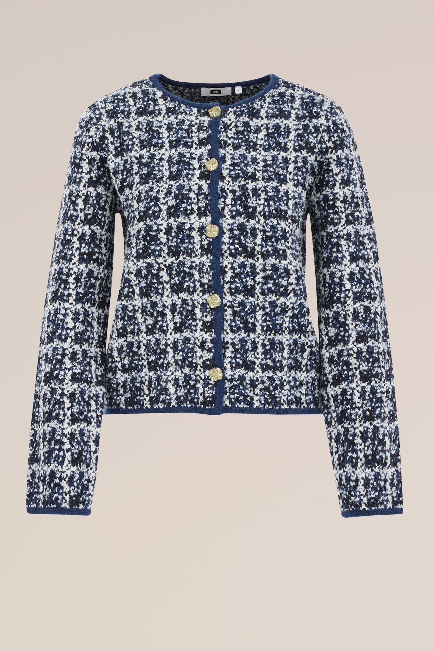 KNITTED CARDIGAN BLUE 4