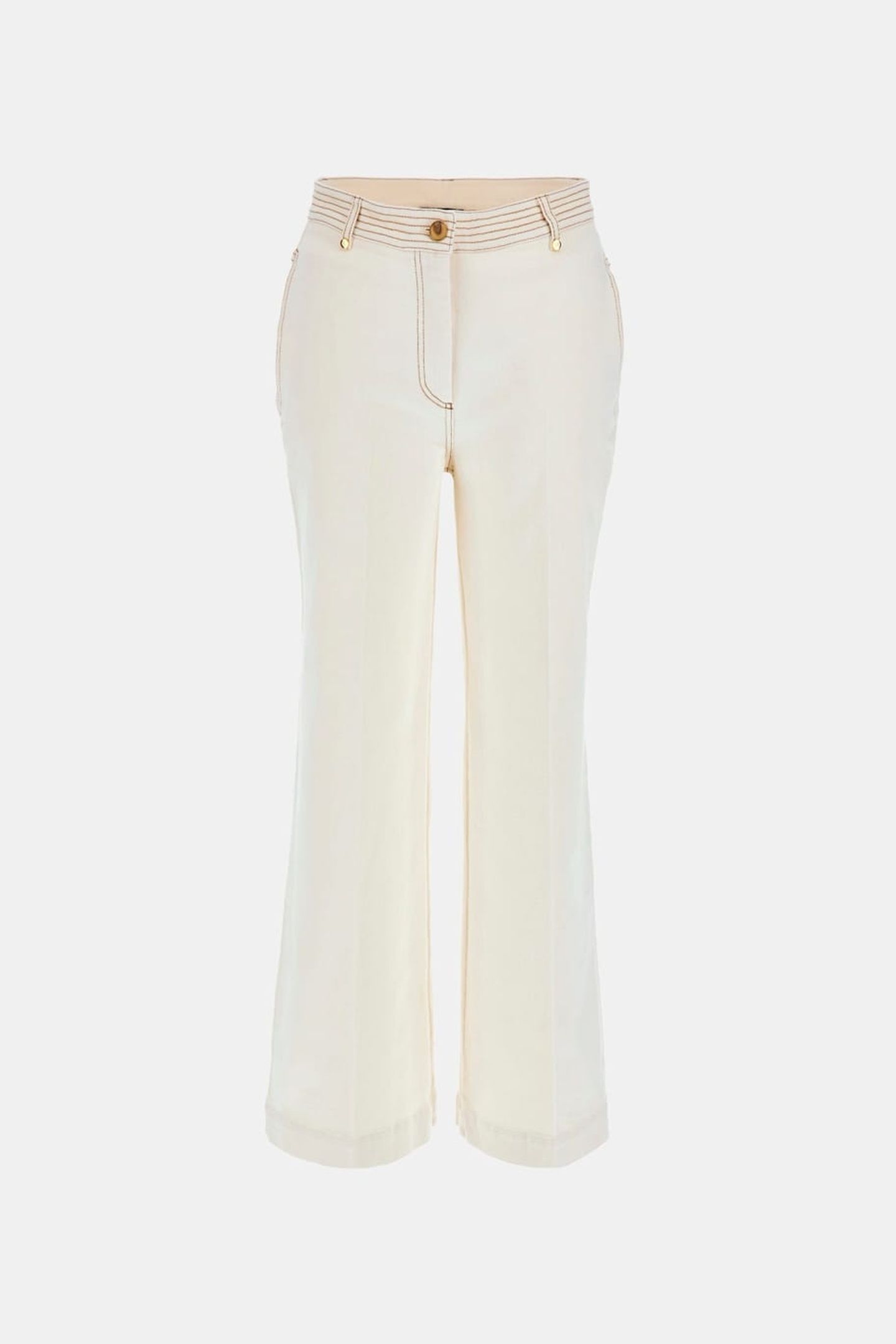 MARCIANO BY GUESS NAOMI WIDE LEG PANT DENIM SANDY SHORE 4