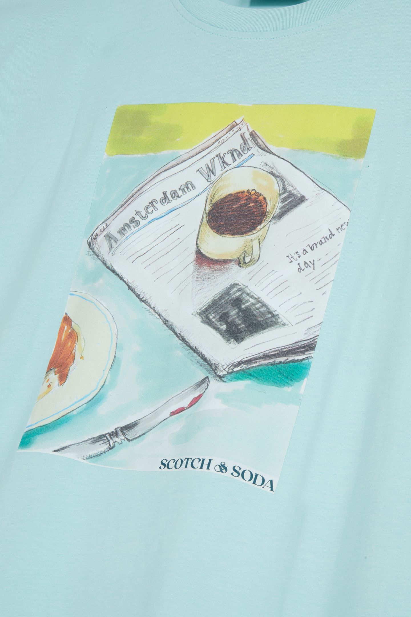 GRAPHIC TEE CANAL BLUE 3