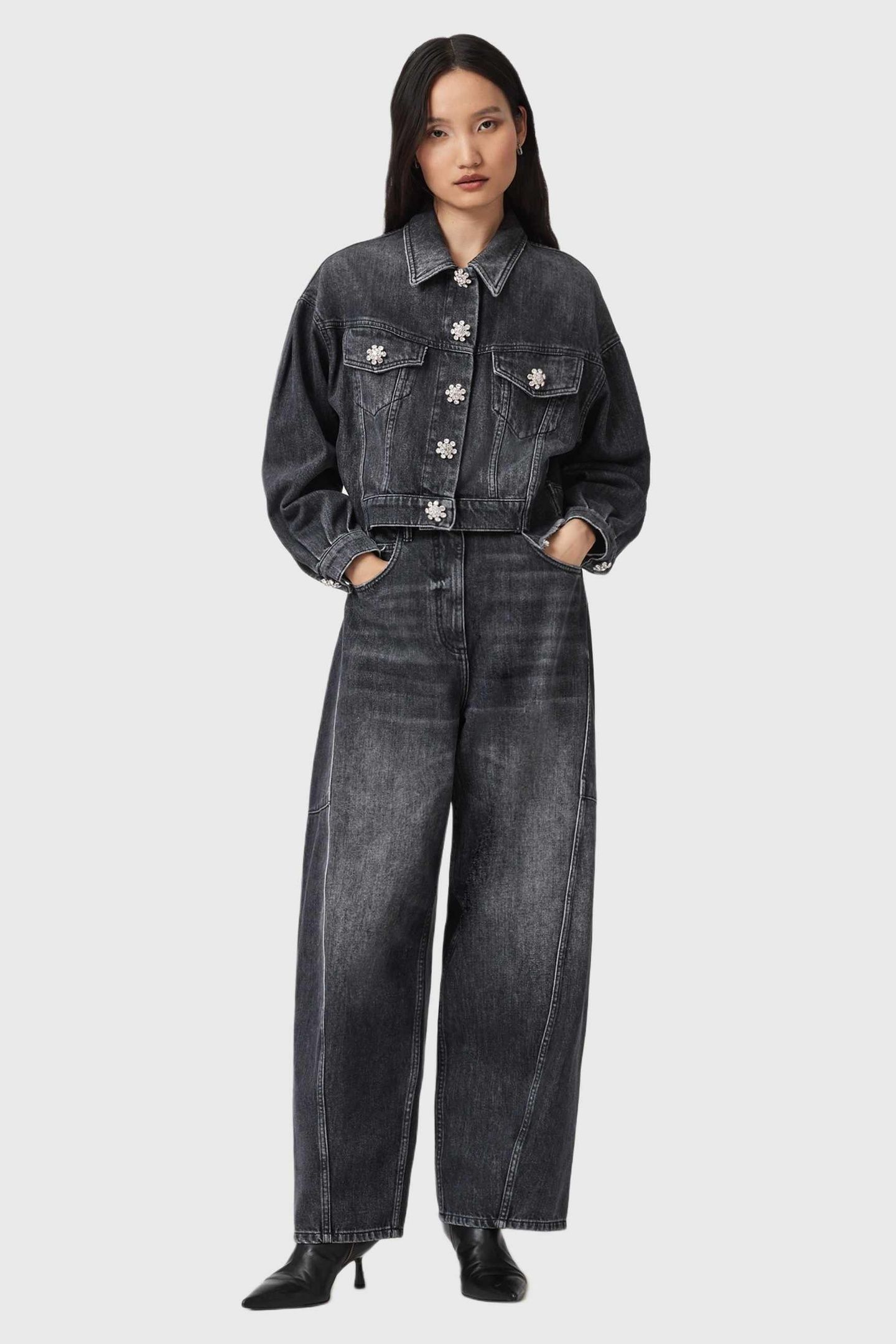 CARTER BARREL JEAN WASHED BLACK 3