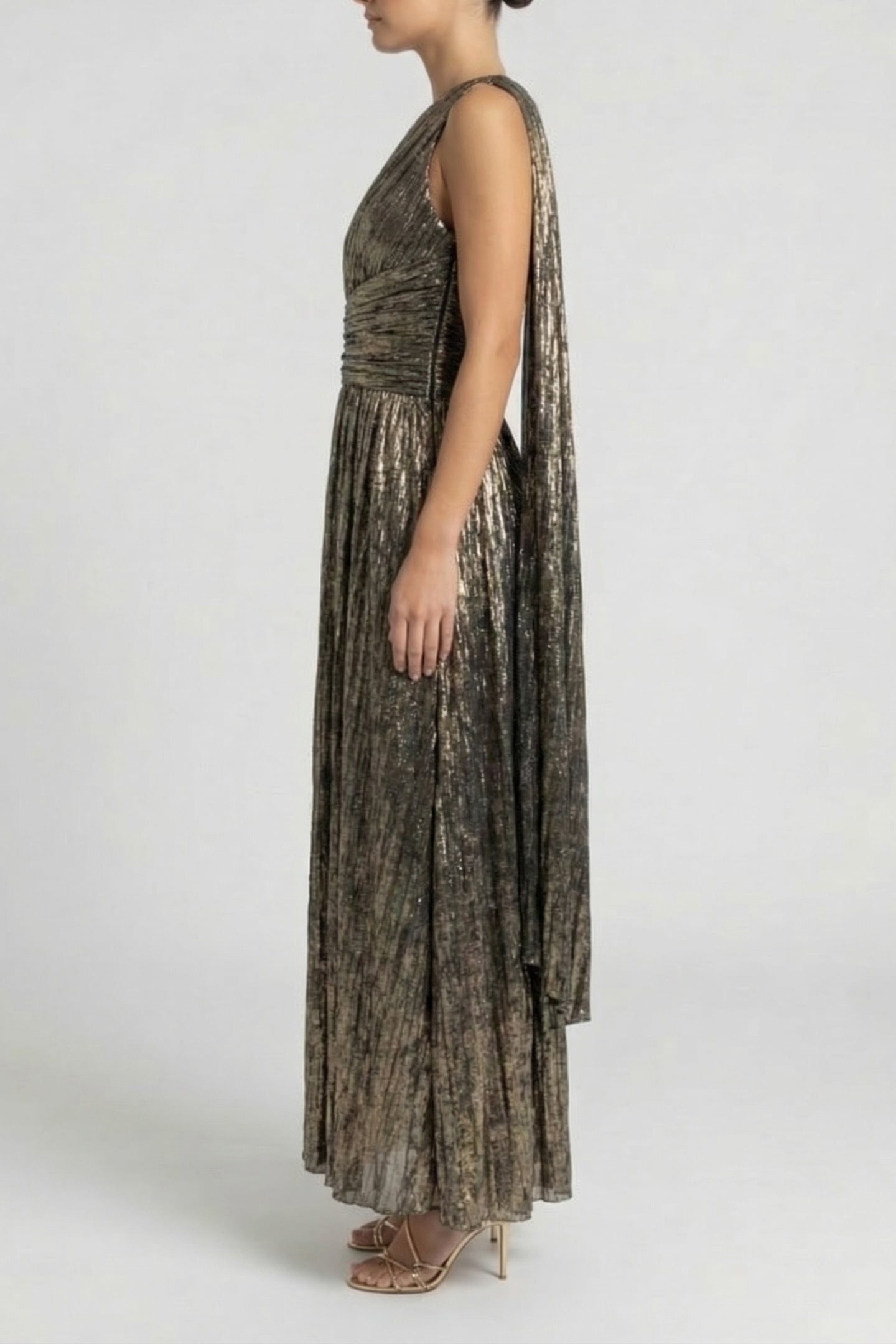 MARCIANO BY GUESS STEPHANY GOWN BRONZE GOLD 3