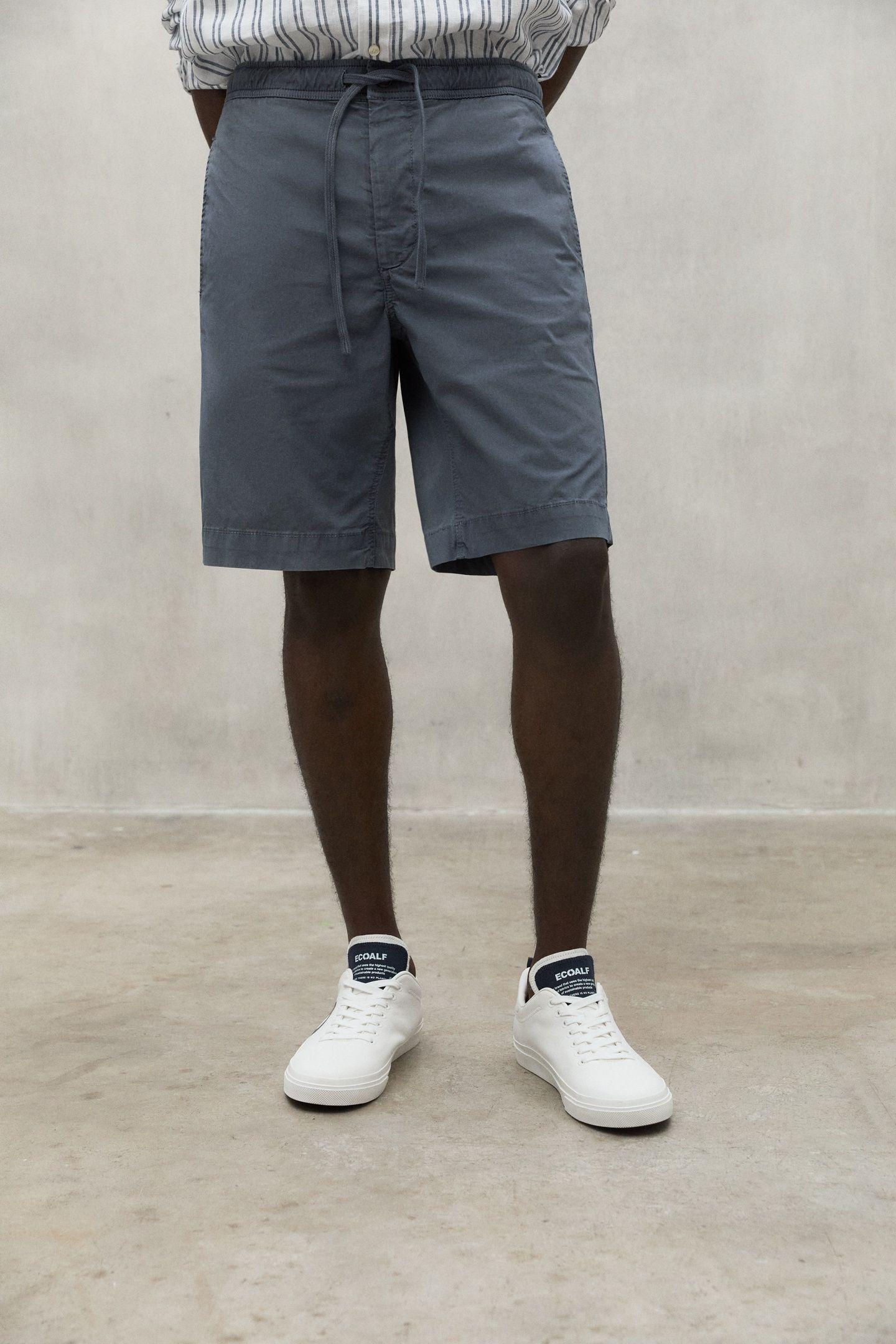 ETHICALF SHORTS GREY BLUE 1