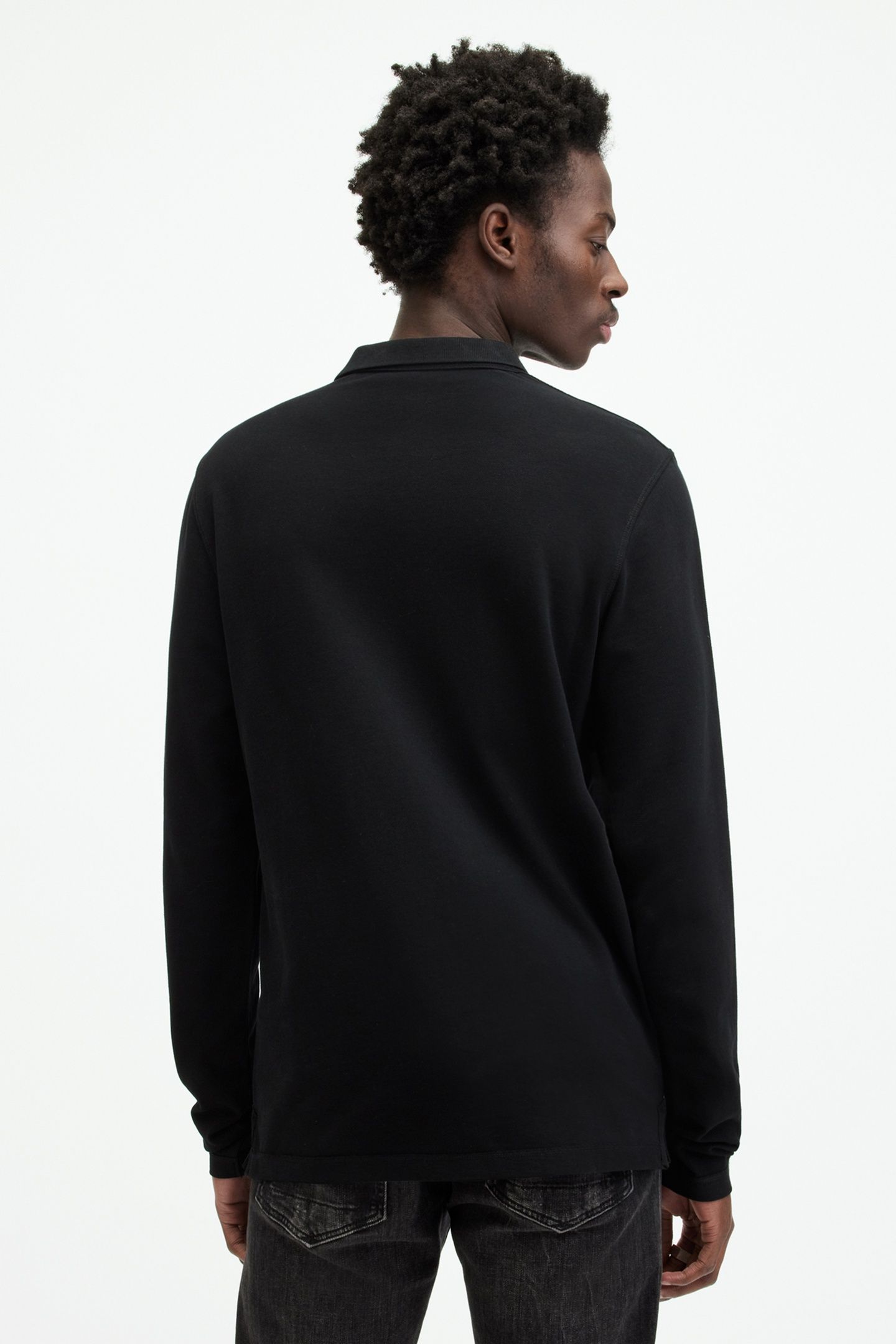 REFORM LS POLO BLACK 2