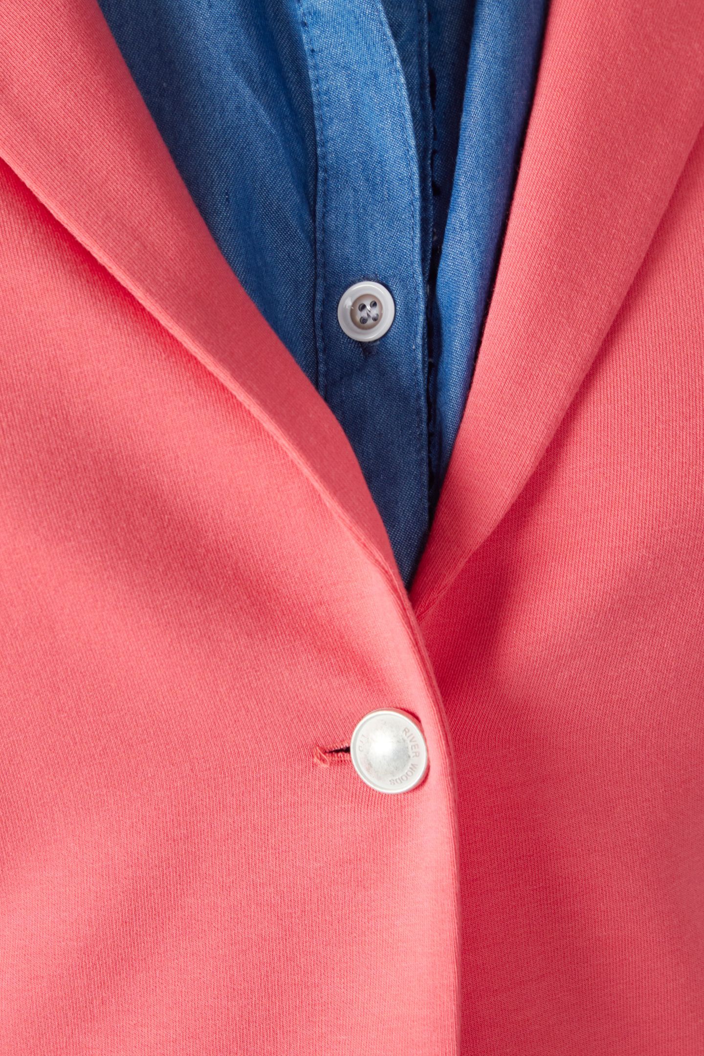 CASUAL JERSEY BLAZER IN PINK 4