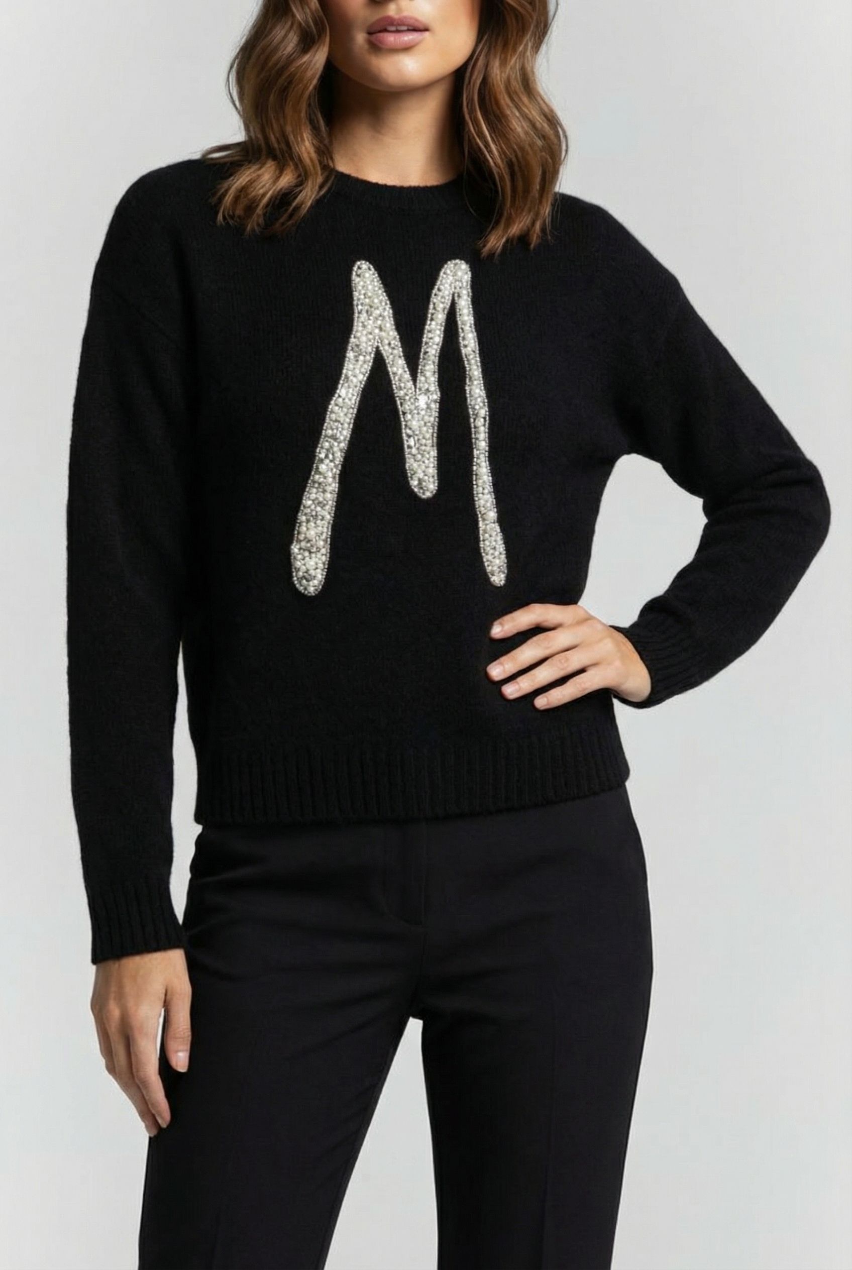 MARCIANO BY GUESS SIBILLA CN LOGO SWTR JET BLACK 1