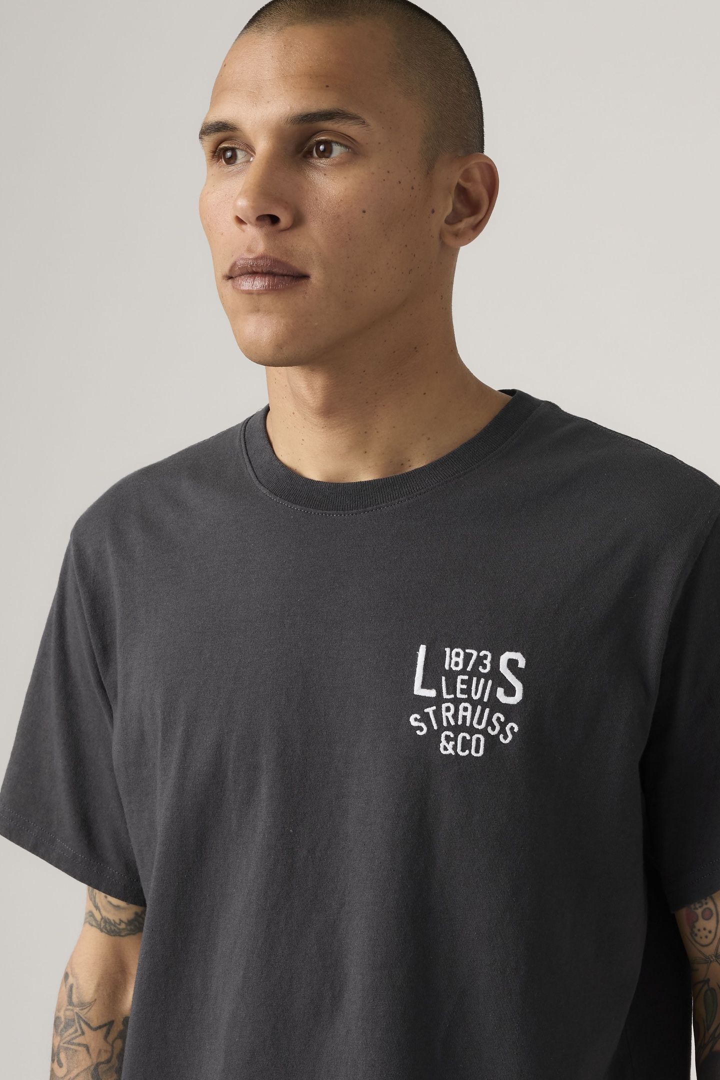 RELAXED FIT GRAPHIC T-SHIRT BLACK 3