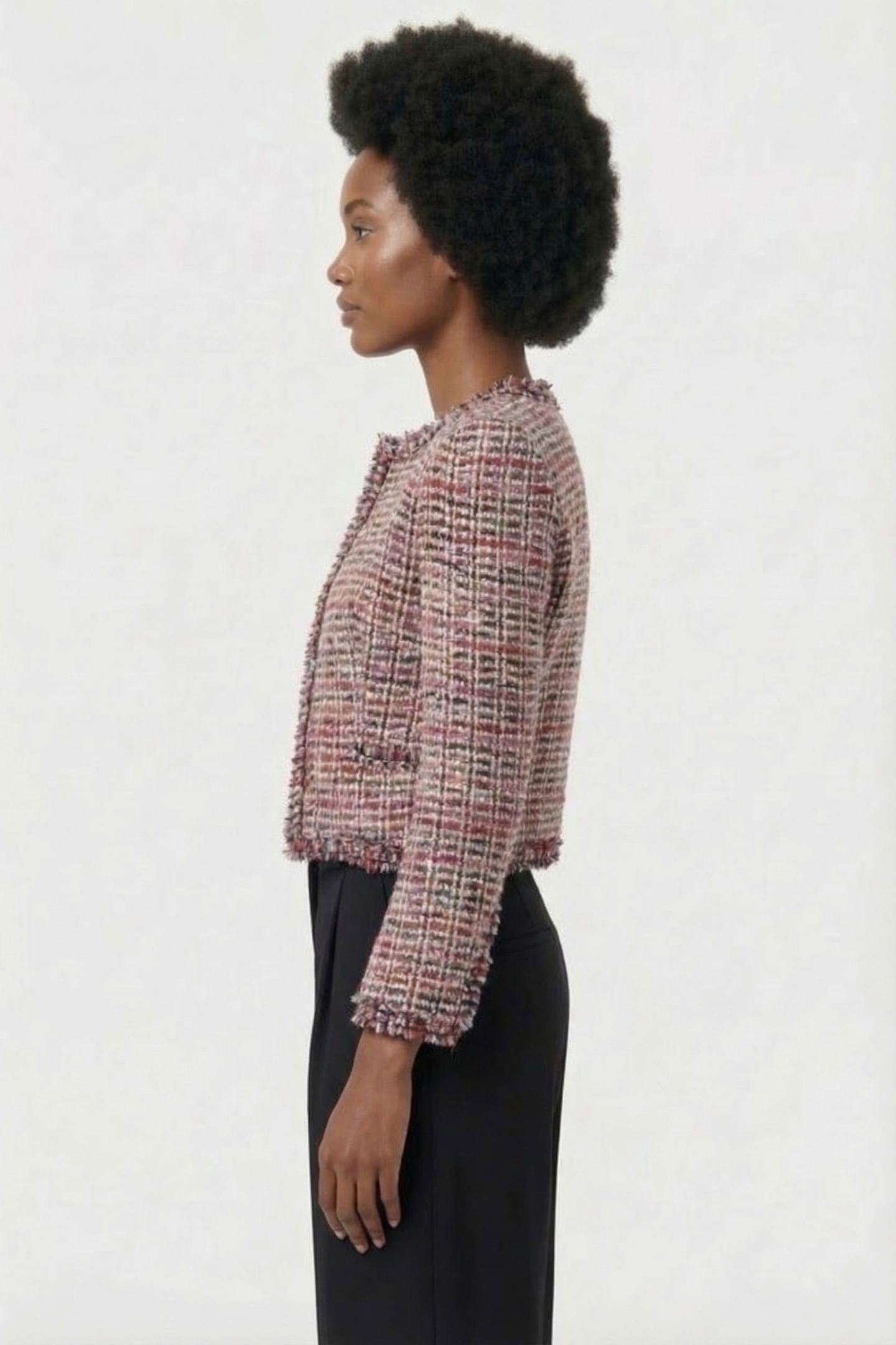 PULLY JACKET PINK BLACK 3