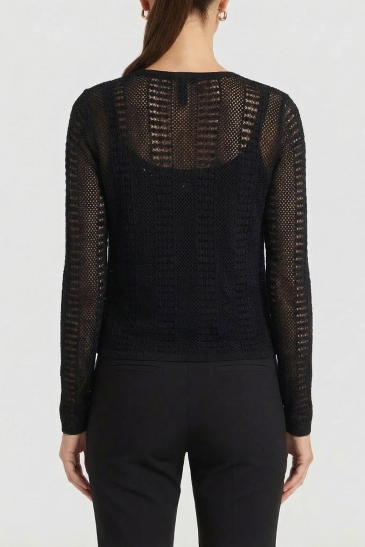 MARCIANO BY GUESS EMMA TWIN SET SWEATER JET BLACK 2