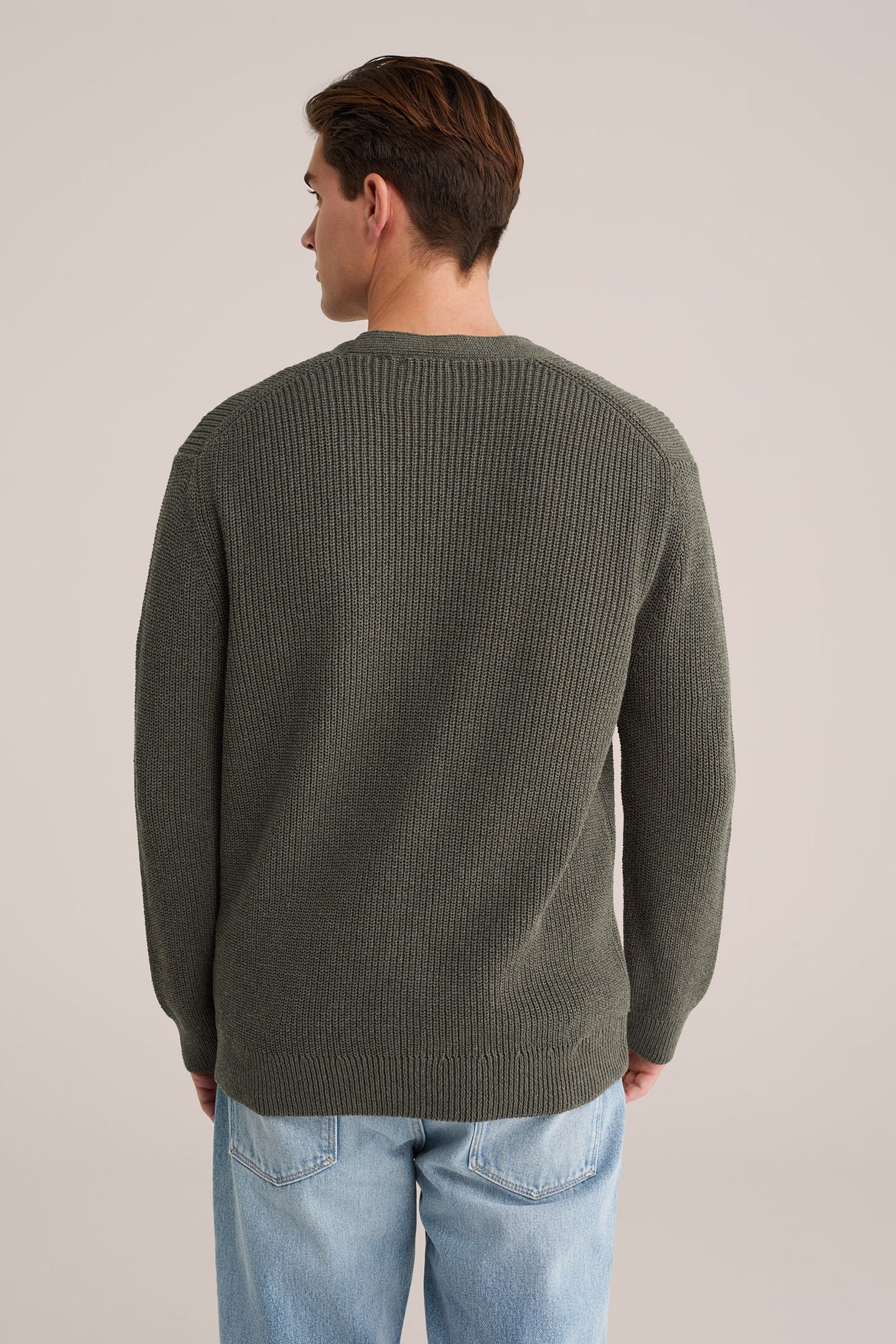 CARDIGAN DARK GREEN 2