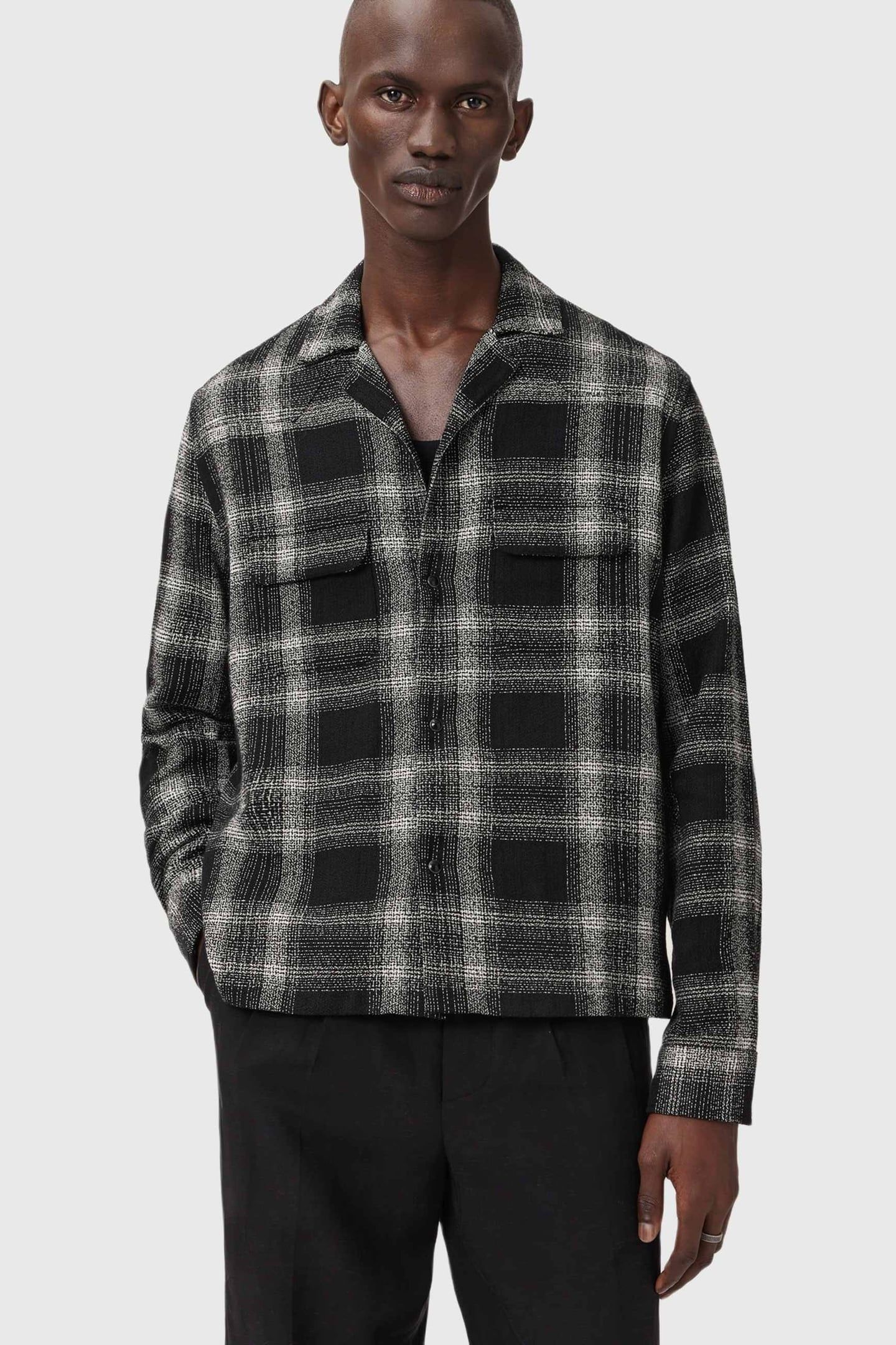 TESHIO LS SHIRT BLACK 5