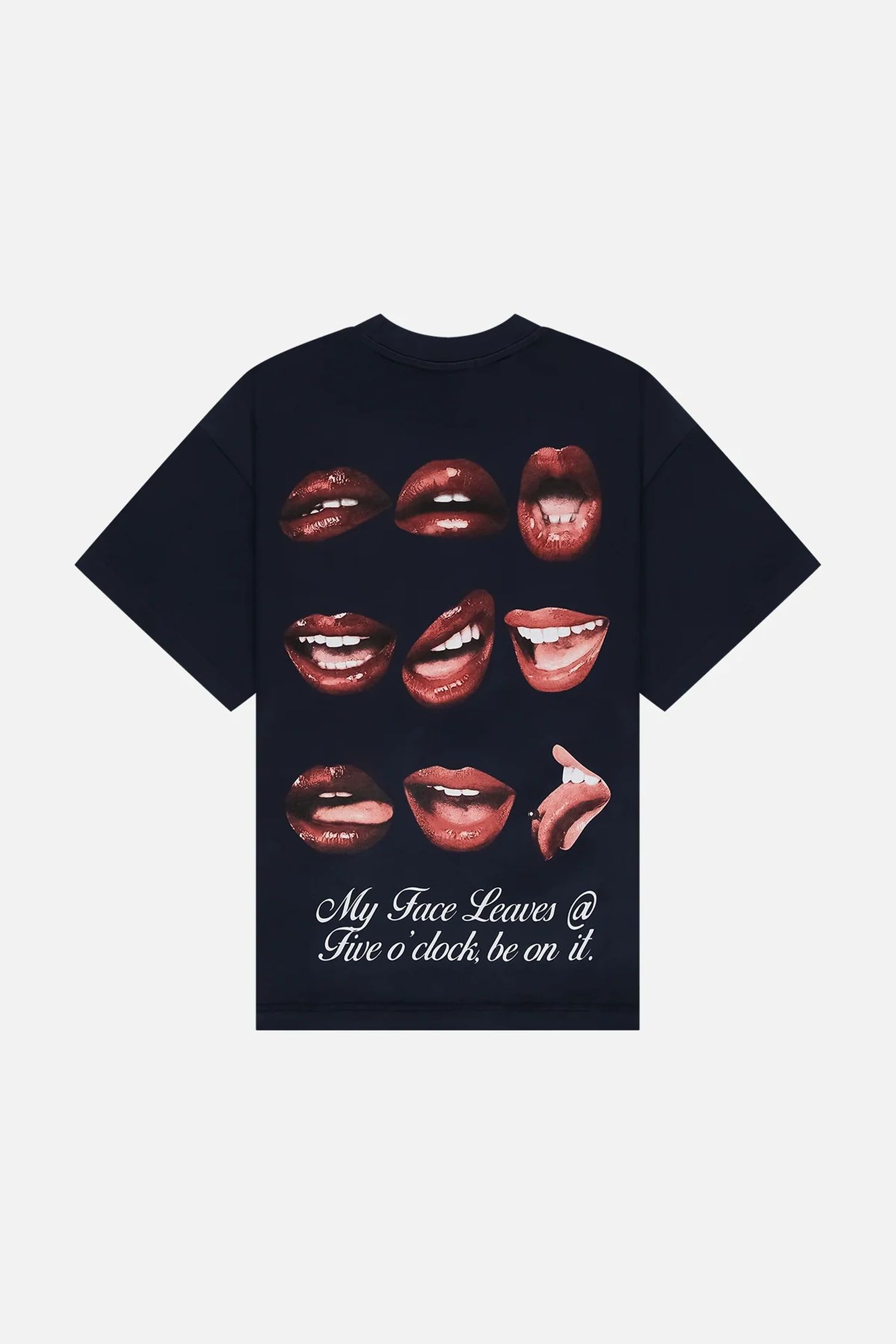 UNISEX THE MOUTH DARK BLUE 2