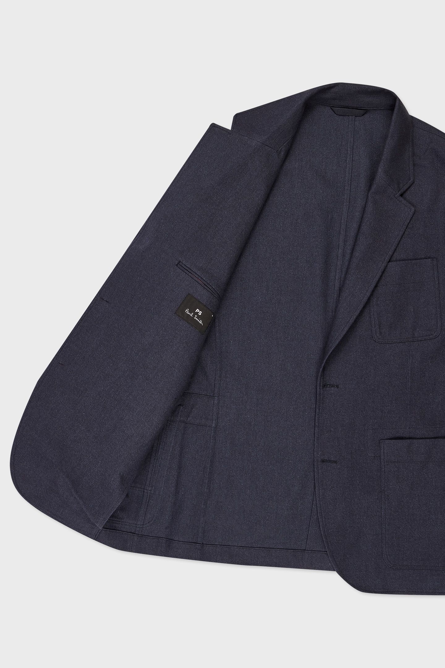 CASUAL FIT 2 BTN JACKET VERY DARK NAVY 5