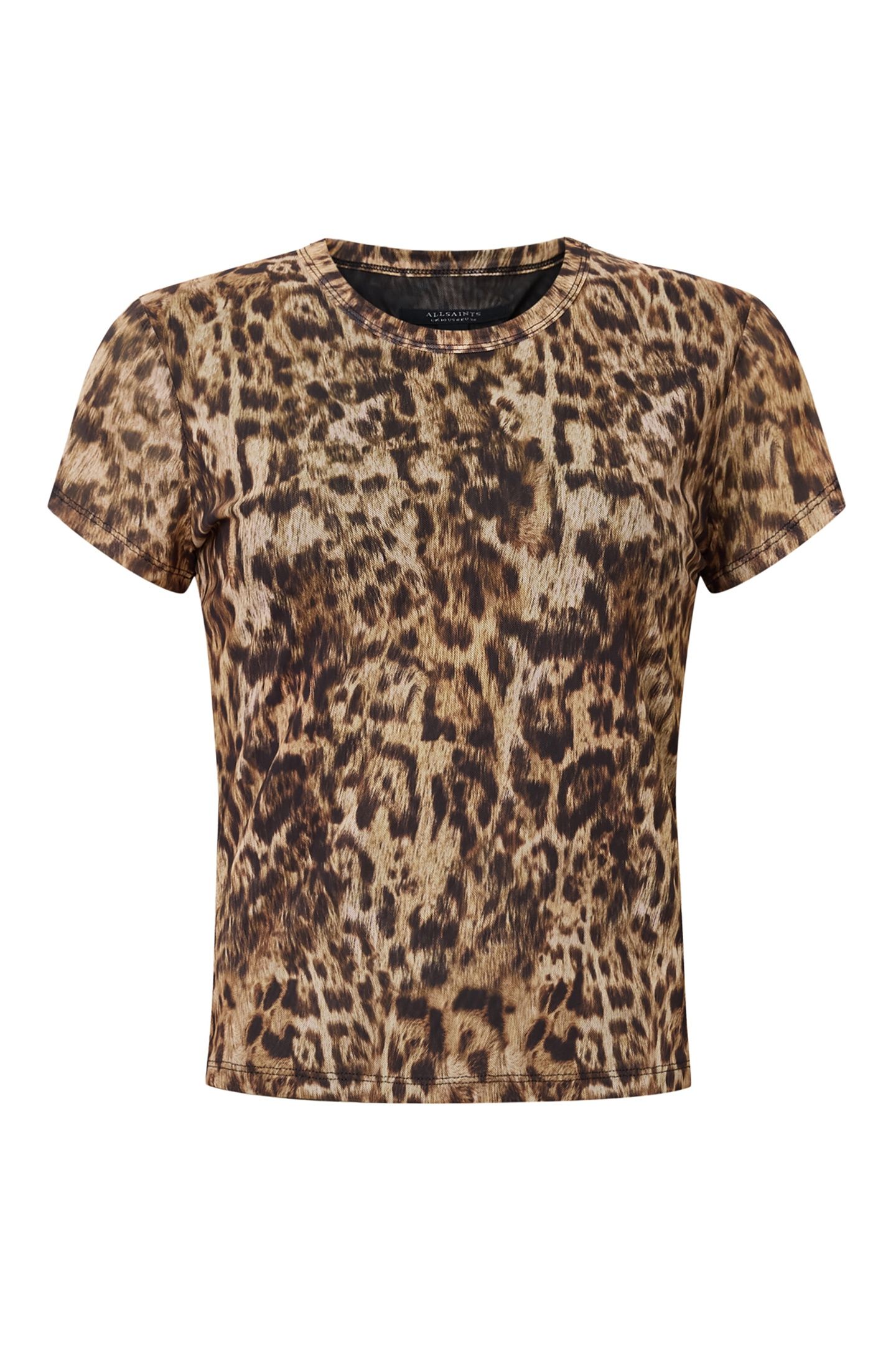 ELLIE MESH TEE EVIA GOLDEN BROWN 8