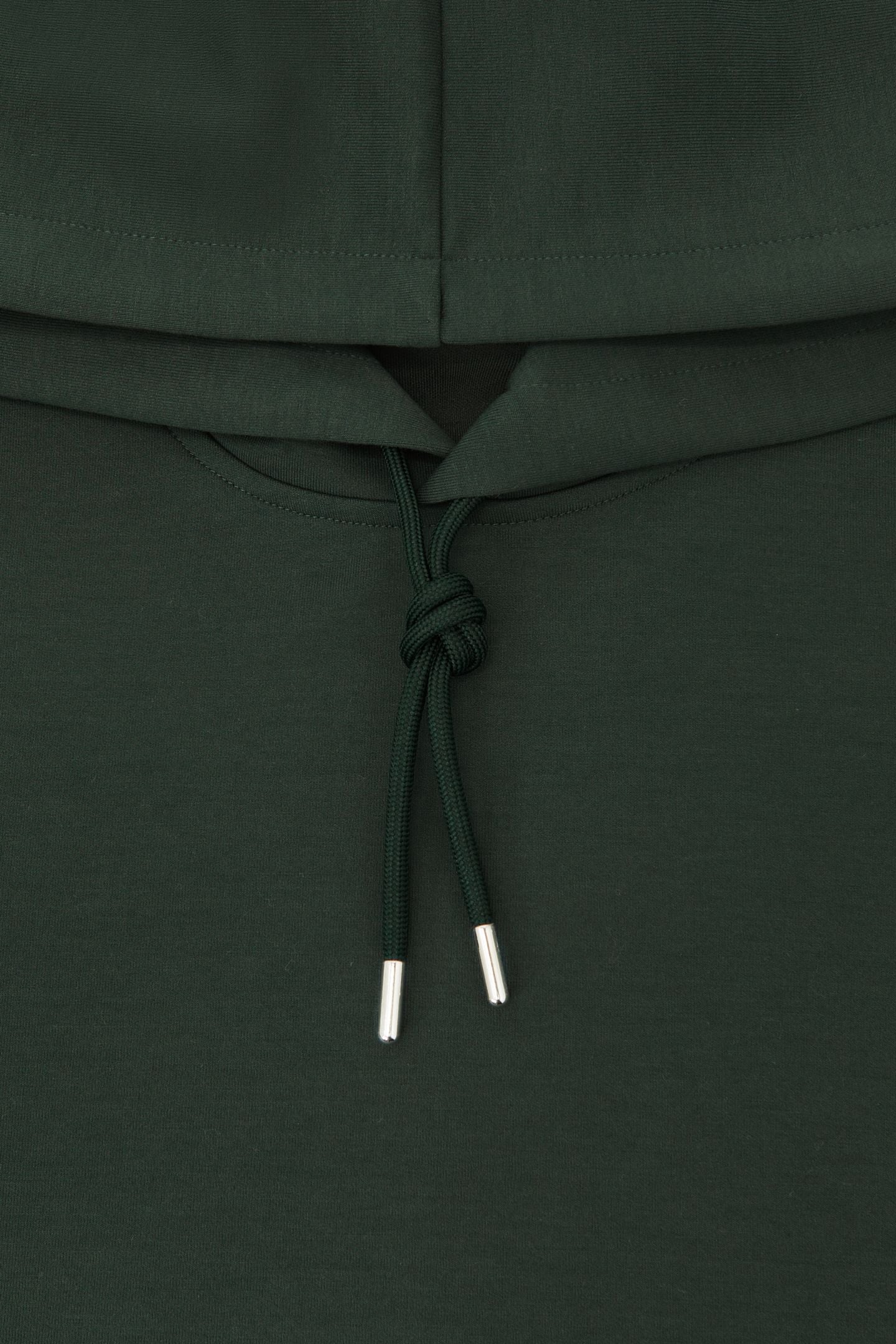 LS INTERLOCK HOODY DARK SAGE GREEN 5