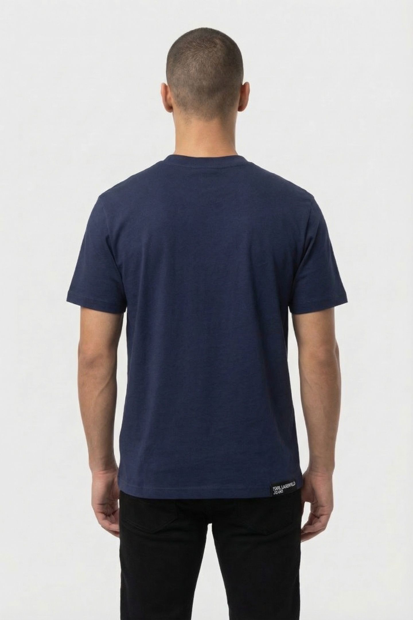 BLACK IRIS KLJ REG SS ESSENTIAL TEE 2