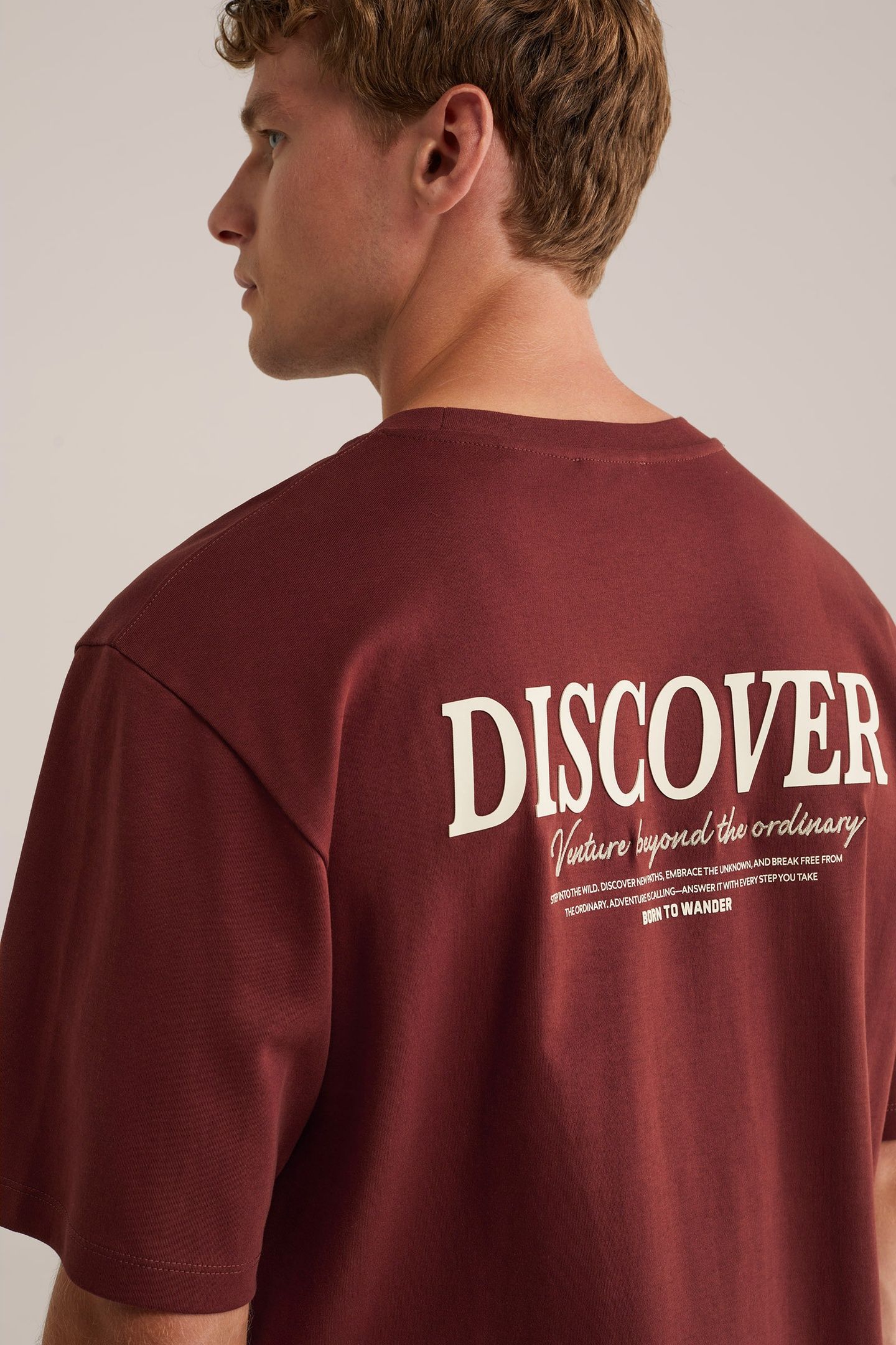 T-SHIRT RUST BROWN 5