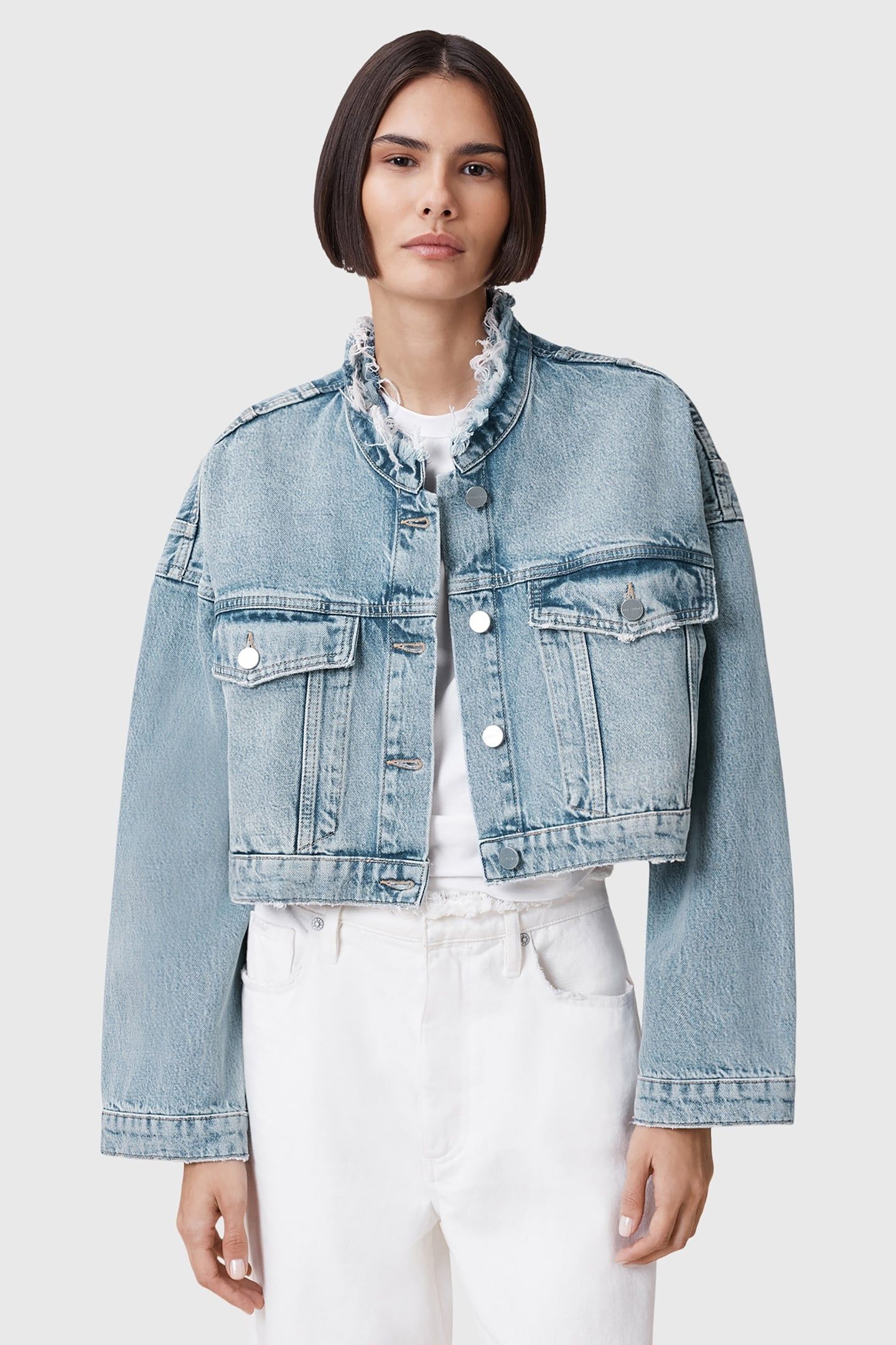 SONNY CROP JACKET LIGHT INDIGO 4