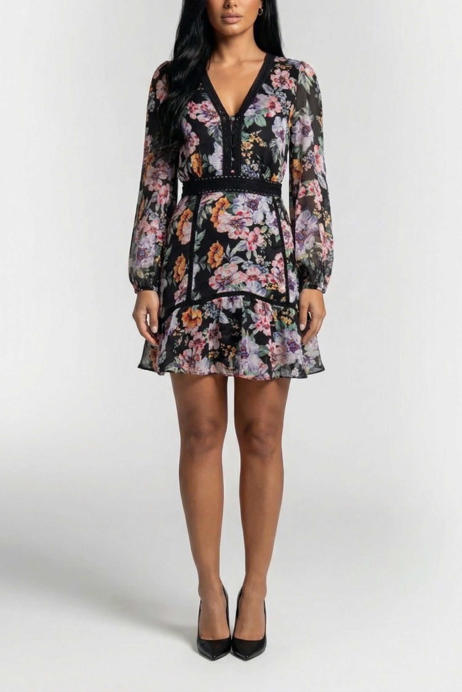 GUESS ECO LS ELANA DRESS CIAOBELLA 1