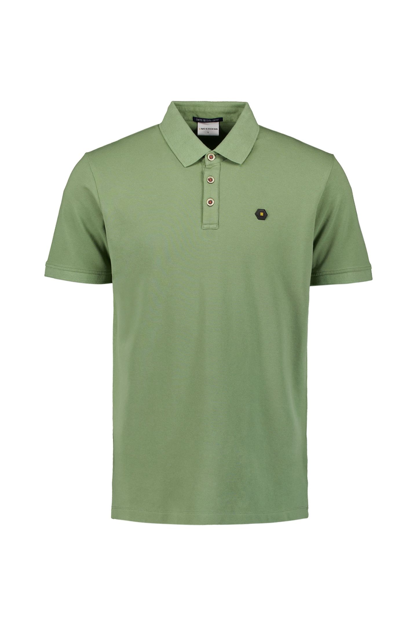 POLO PIQUE GARMENT DYED GREEN 5