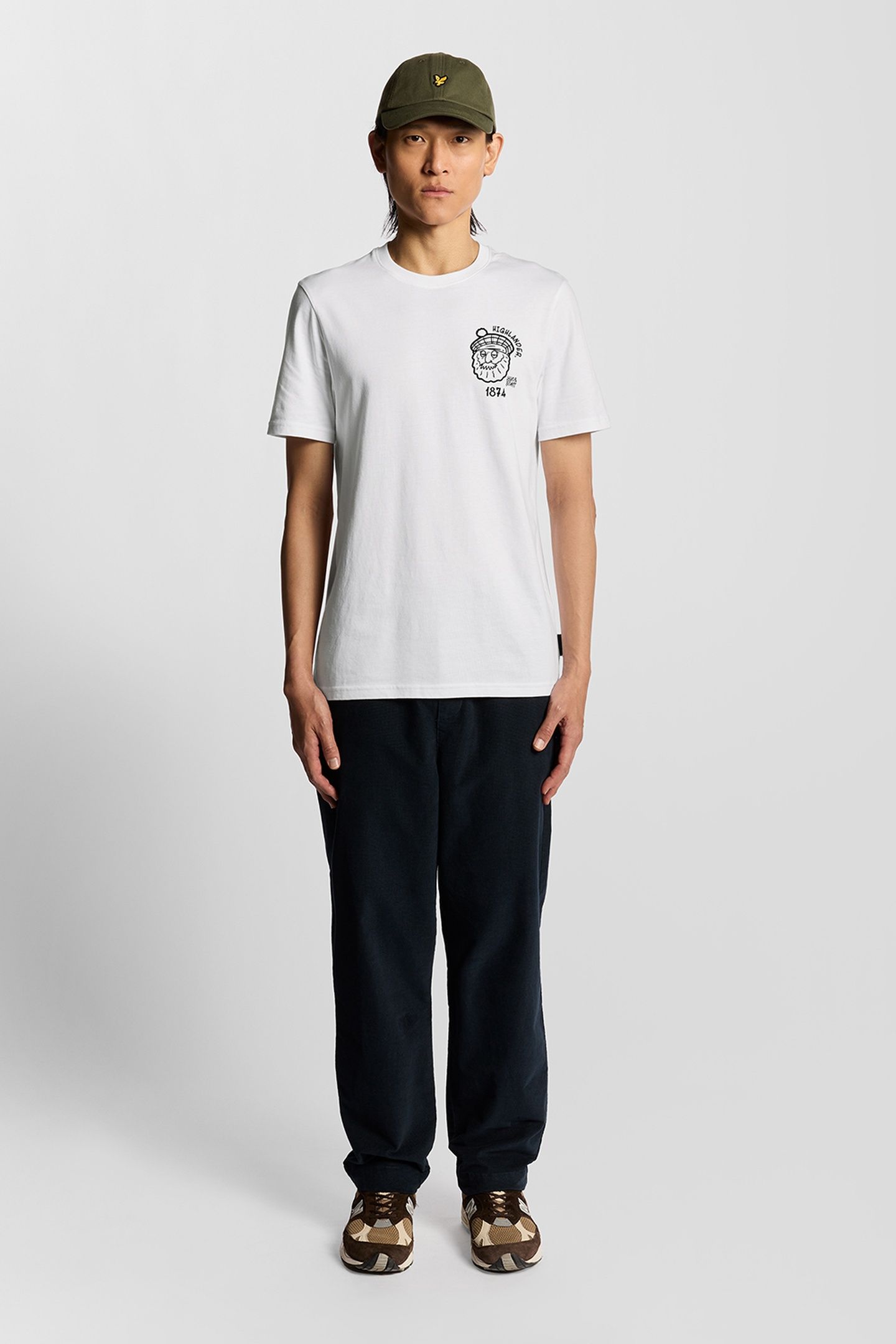 HIGHLANDER GRAPHIC T-SHIRT WHITE 1