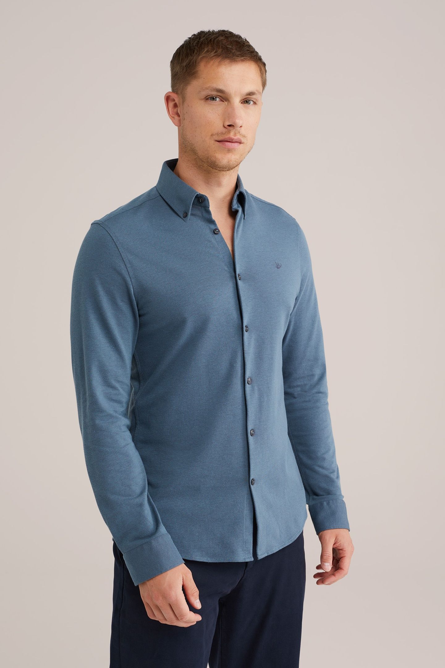 SHIRT GREYISH BLUE 1