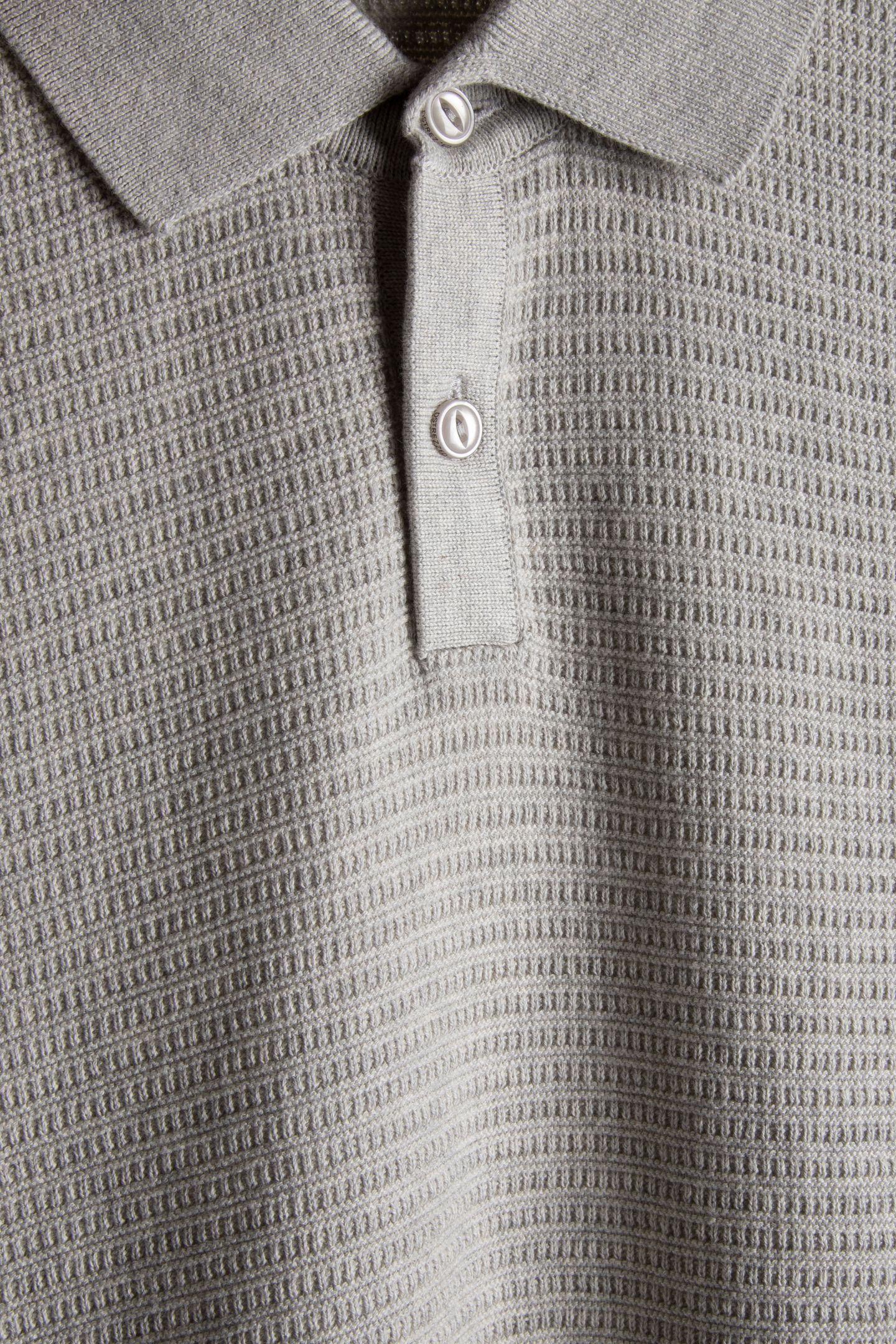 KOSTAS BUTTON POLO GHOST GREY 4