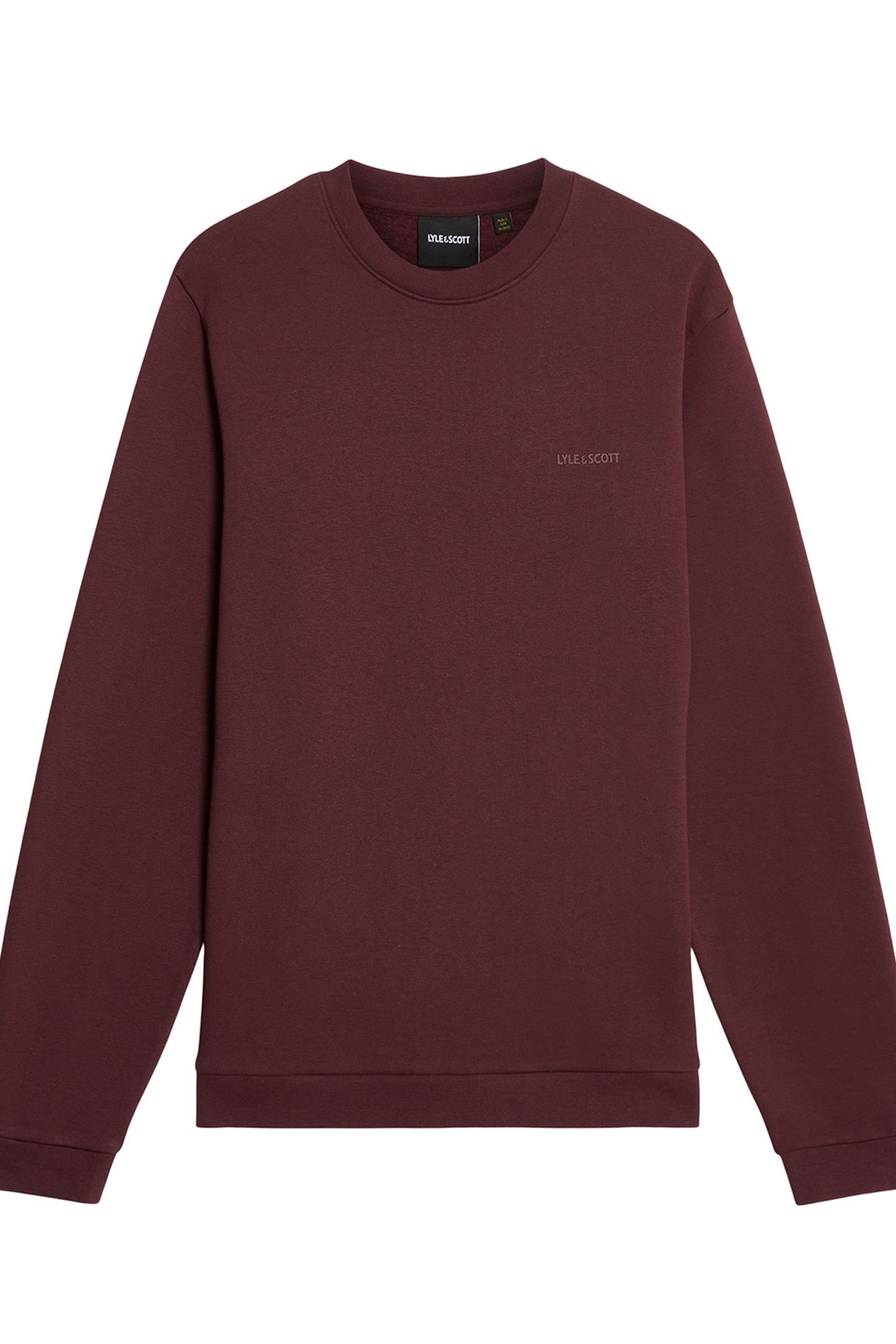 LOGO BRUSHBACK CREW NECK JUMPER PORT 4