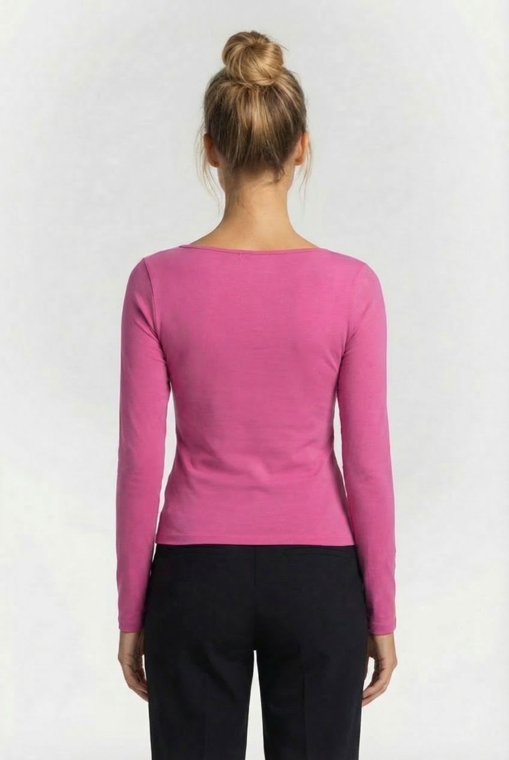 SABA T-SHIRT DARK MAUVE 2