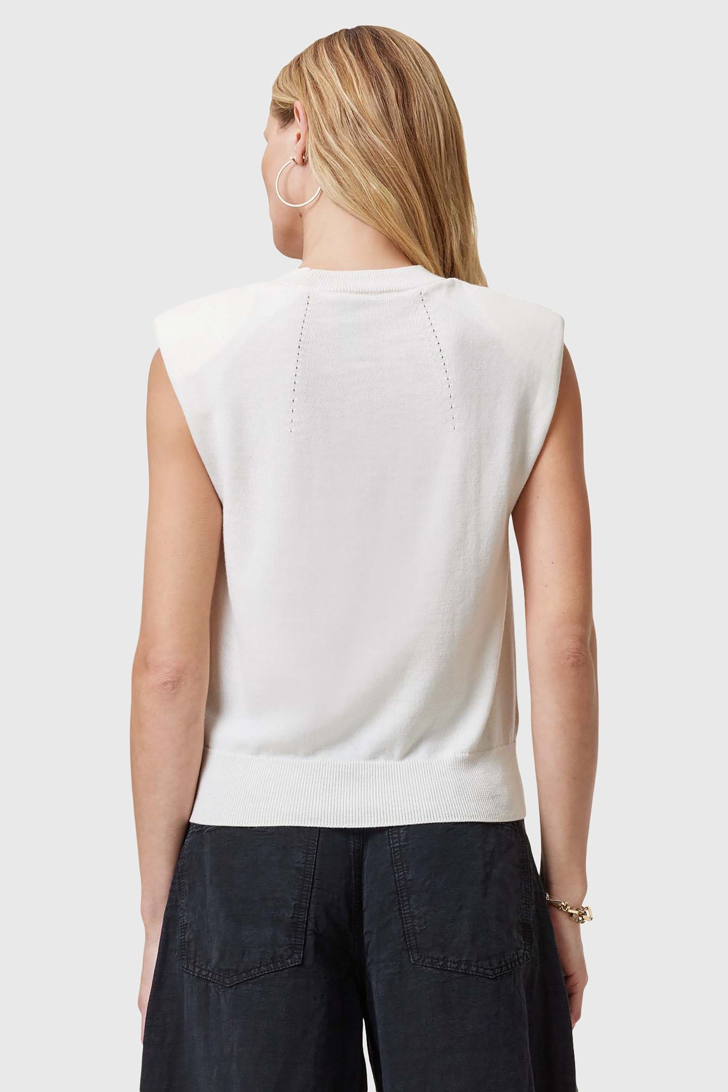 KAYLA TANK CHALK WHITE 2
