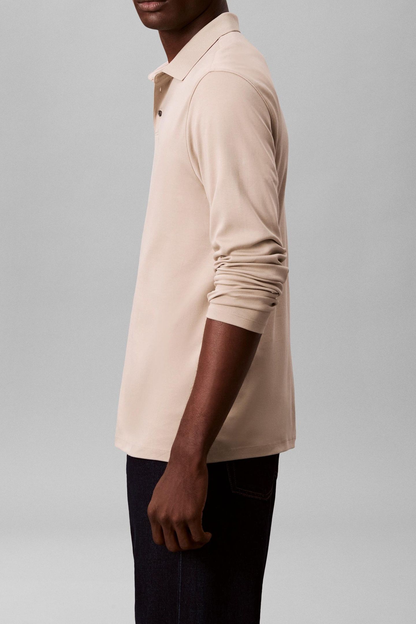 LS SUPIMA COTTON POLO ANCIENT MARBLE 4