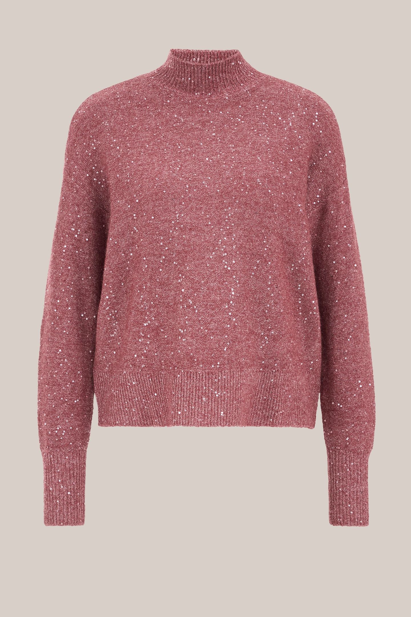 KNITTED PULLOVER LIGHT RED 4