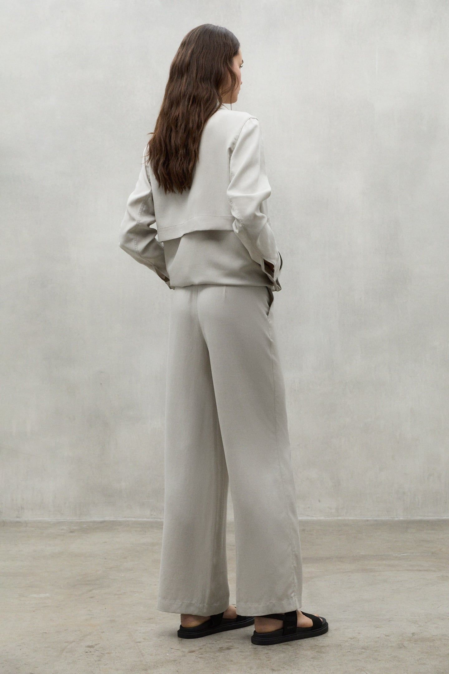 SABINEALF PANTS WASHED STONE 2