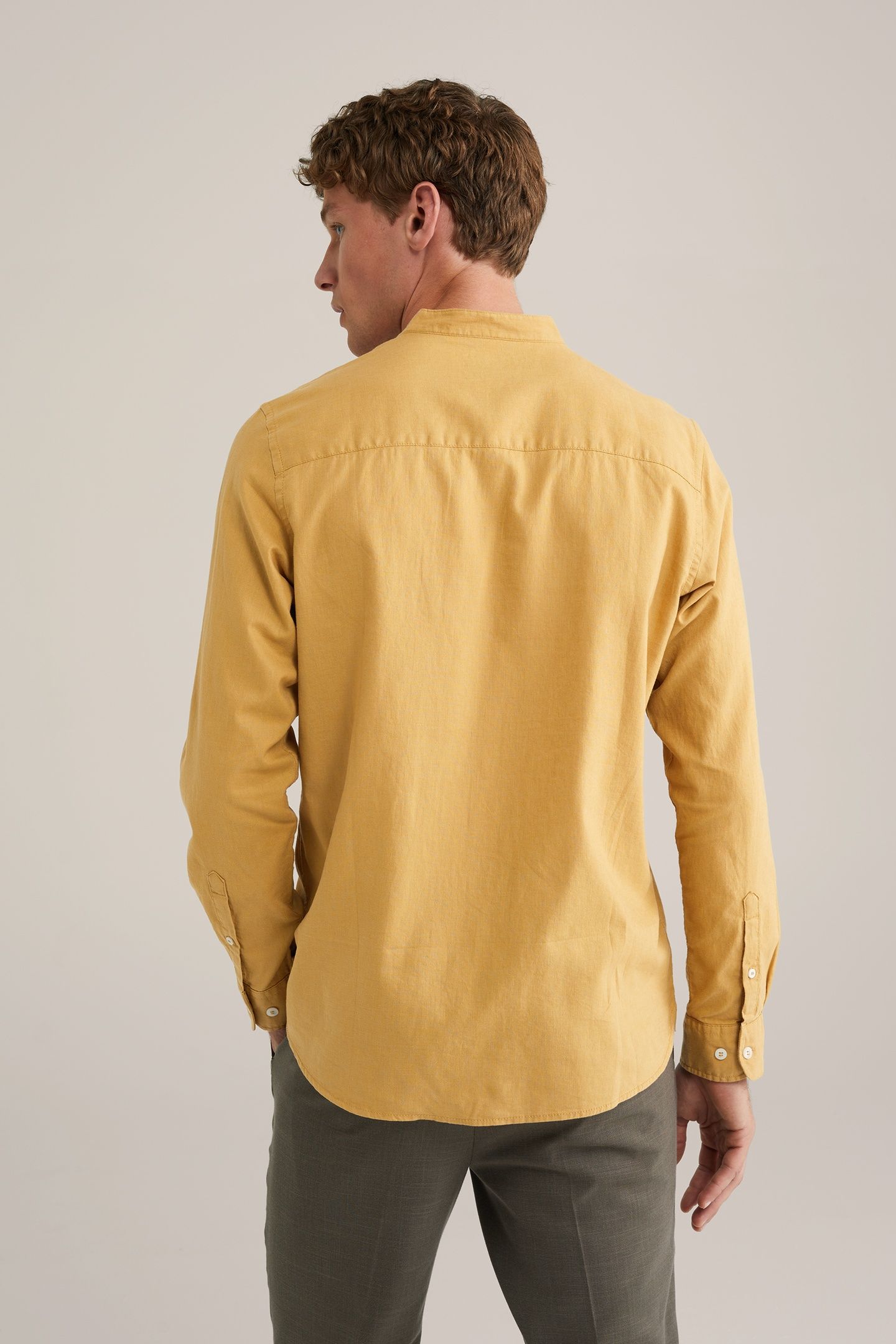 SHIRT MUSTARD YELLOW 2
