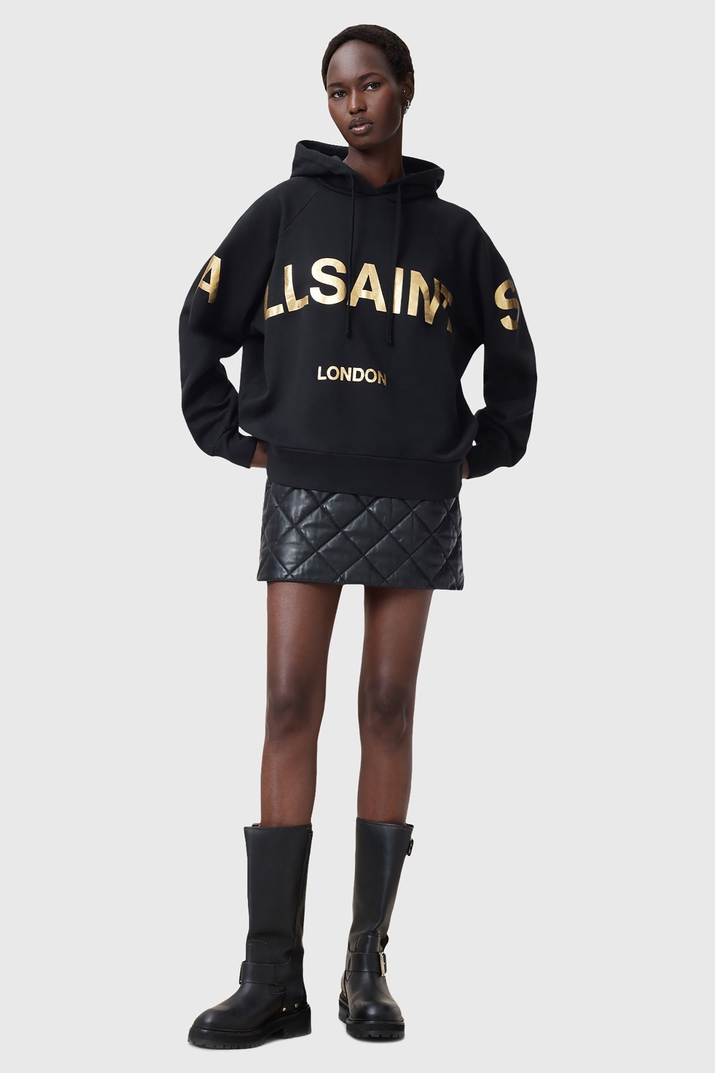 TALON BIGGY HOODY BLACK/GOLD 1