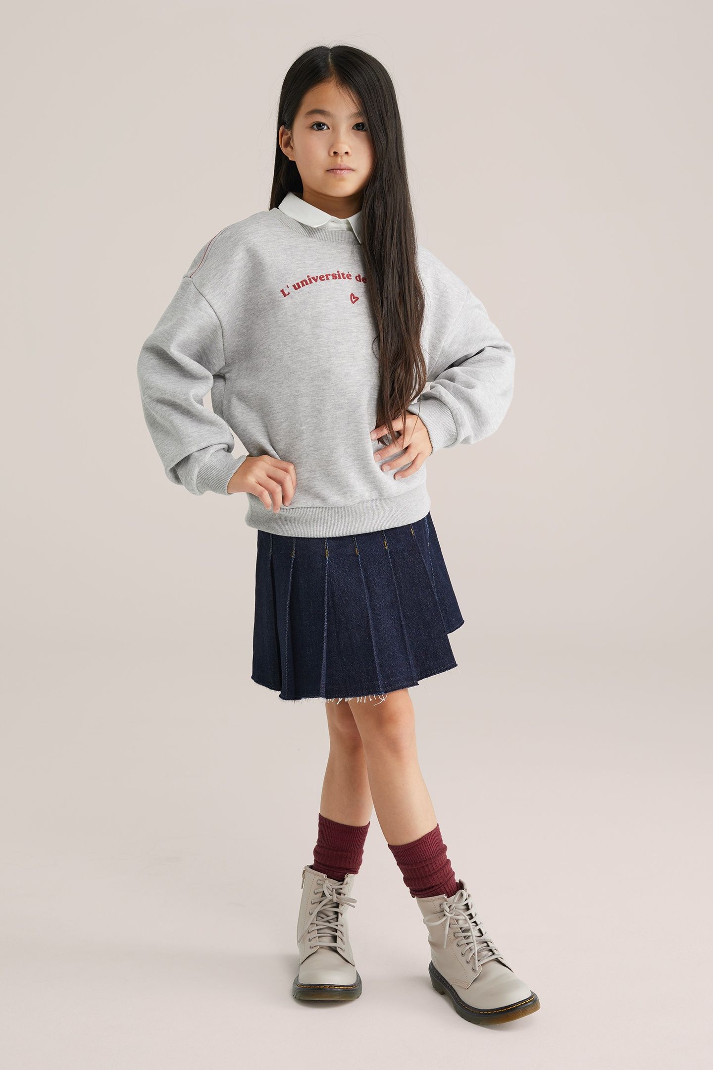 SKIRT MINI LENGTH DARK BLUE 2