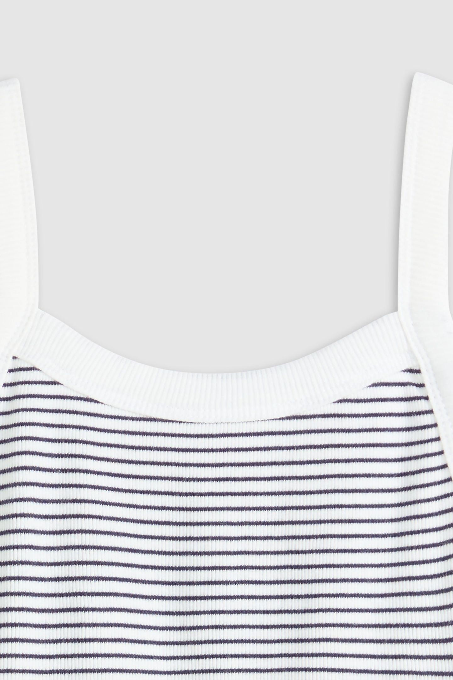 ESSENTIAL SPORTY RIBBED TANK TOP BLACK 5